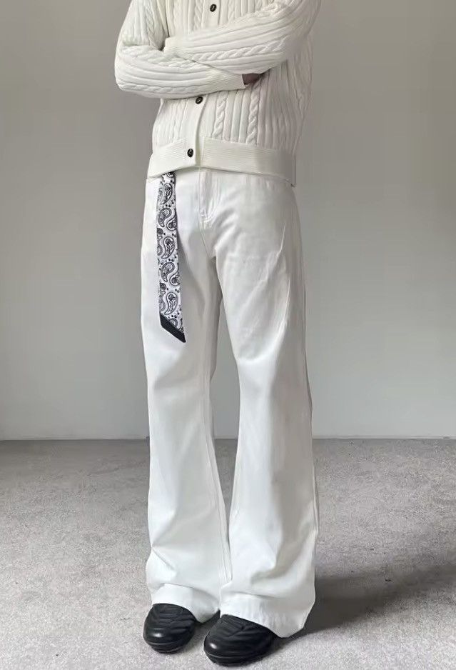 Jean Otl Prada Loewe rafsimons style opium bootcut flared jeans Size US 35 - 4 Thumbnail