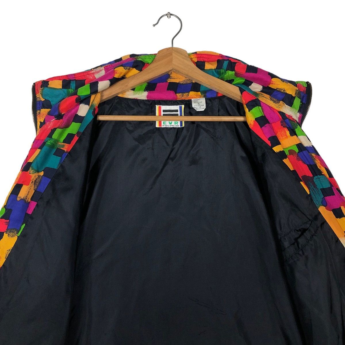Japanese Brand 🔥90’s Vintage Silk Bomber Jacket EVR Art Issey Miyake Size US XL / EU 56 / 4 - 12 Thumbnail