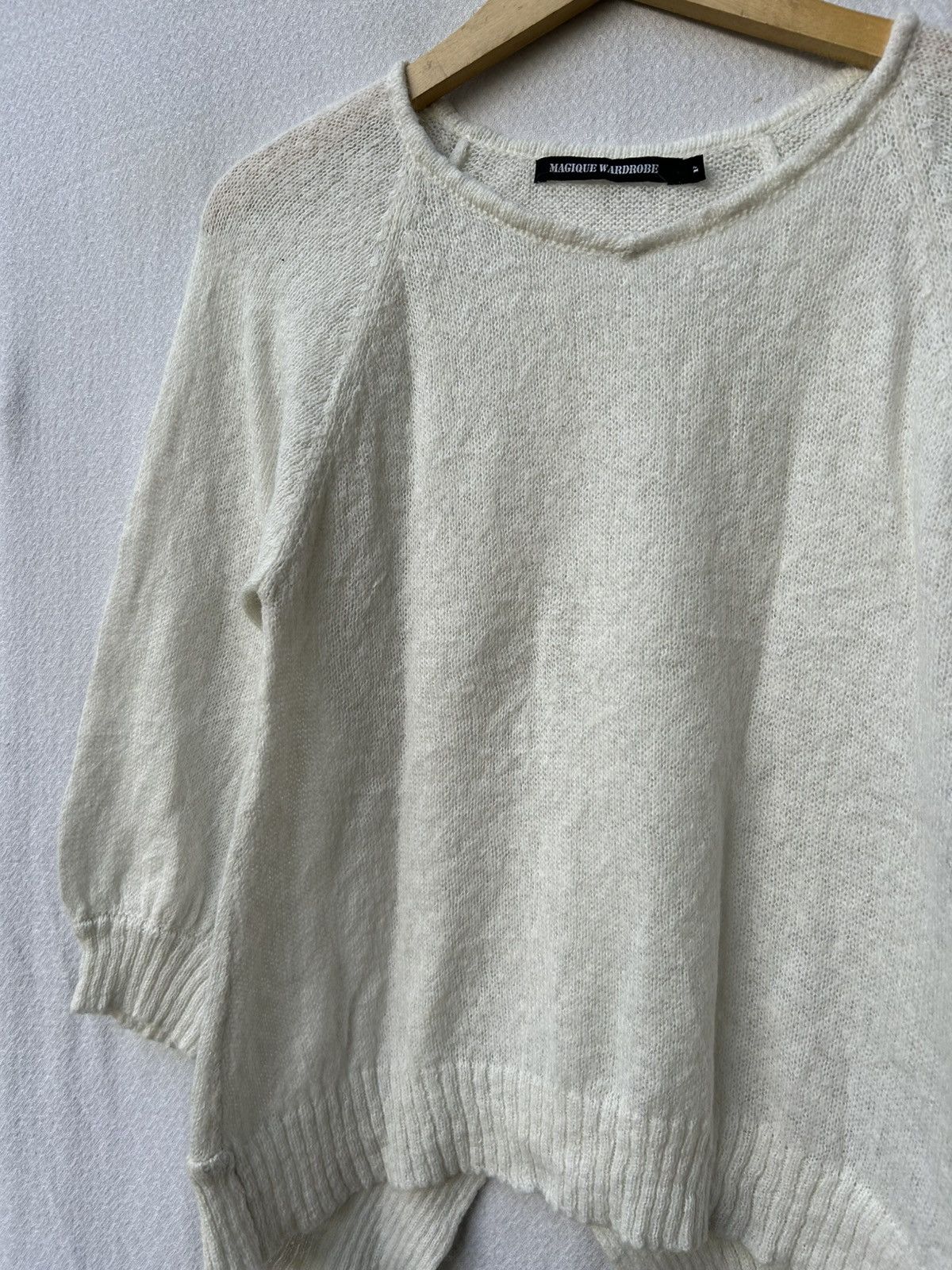 Japanese Brand Fuzzy Mohair Knitwear Style Avantgarde Archived Size US M / EU 48-50 / 2 - 3 Thumbnail