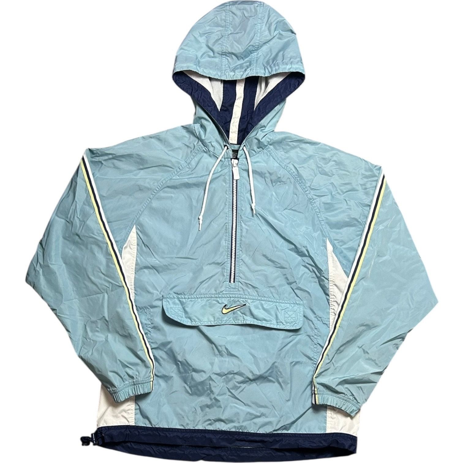 Nike Nike Vintage Y2K Glacier Blue Pullover Windbreaker Size L / US 10 / IT 46 - 1 Thumbnail