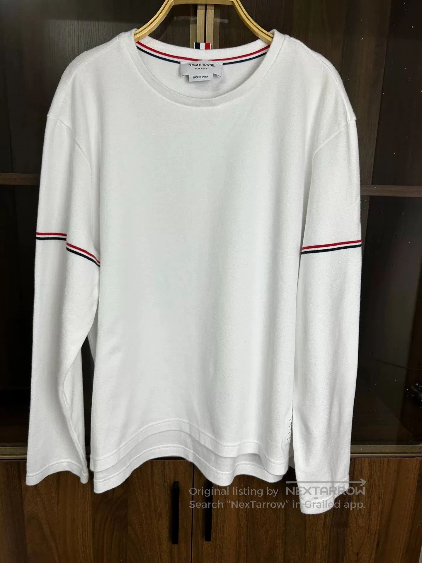 Thom Browne Thom Browne White Striped Men's Pants. Size US M / EU 48-50 / 2 - 2 Thumbnail
