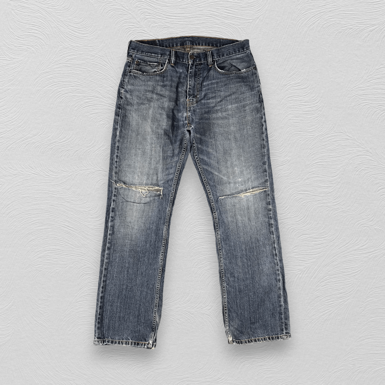 Levi's Levi's 559 Jeans Distressed Denim KJ1383 Size US 34 / EU 50 - 1 Thumbnail