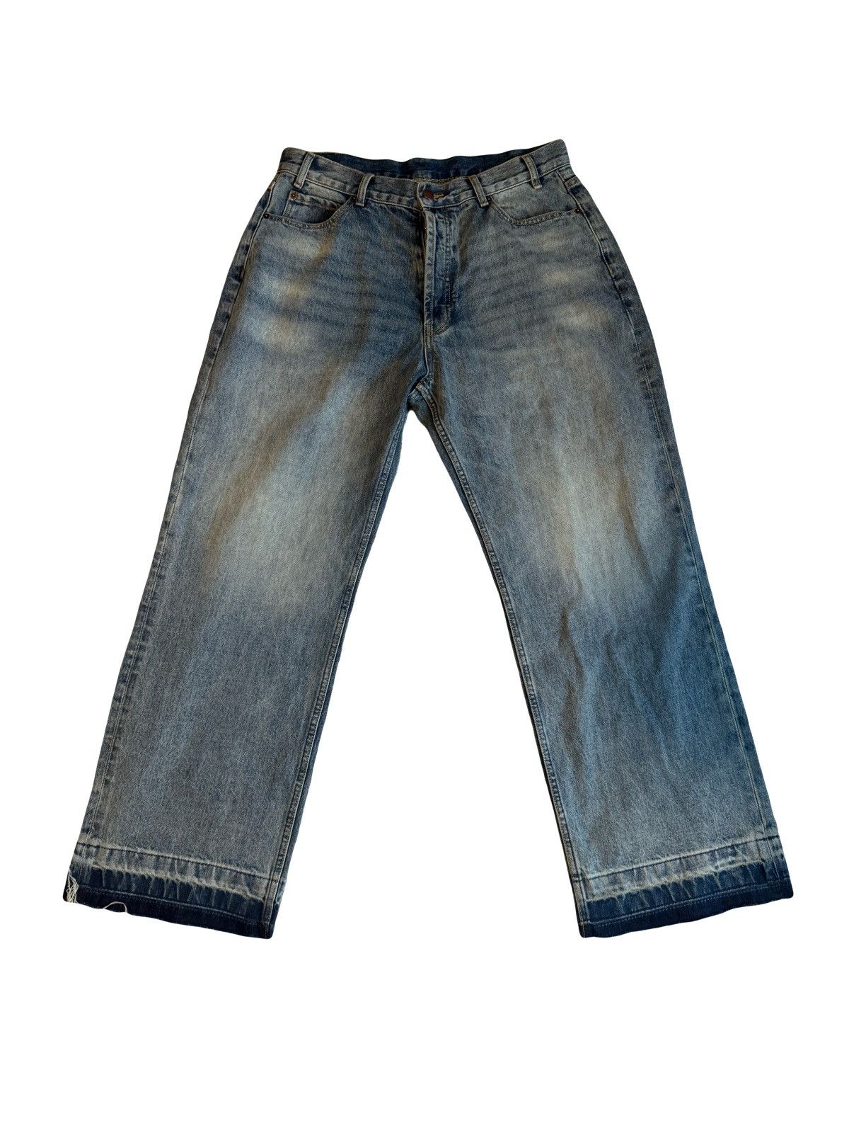 Bravest Studios Bravest Studios Blue Baggy Denim Size US 34 / EU 50 - 1 Thumbnail