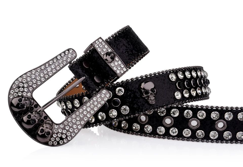 Japanese Brand Glitter punk belt Size ONE SIZE - 6 Thumbnail