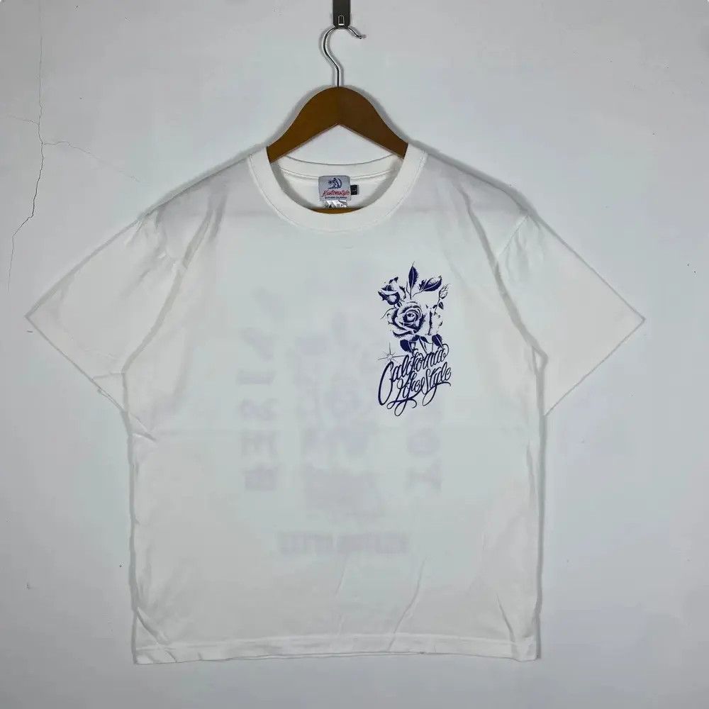 Japanese Brand KUSTOM STYLE Yokohama Raised Japanese Streetwear Tee Size US L / EU 52-54 / 3 - 3 Thumbnail