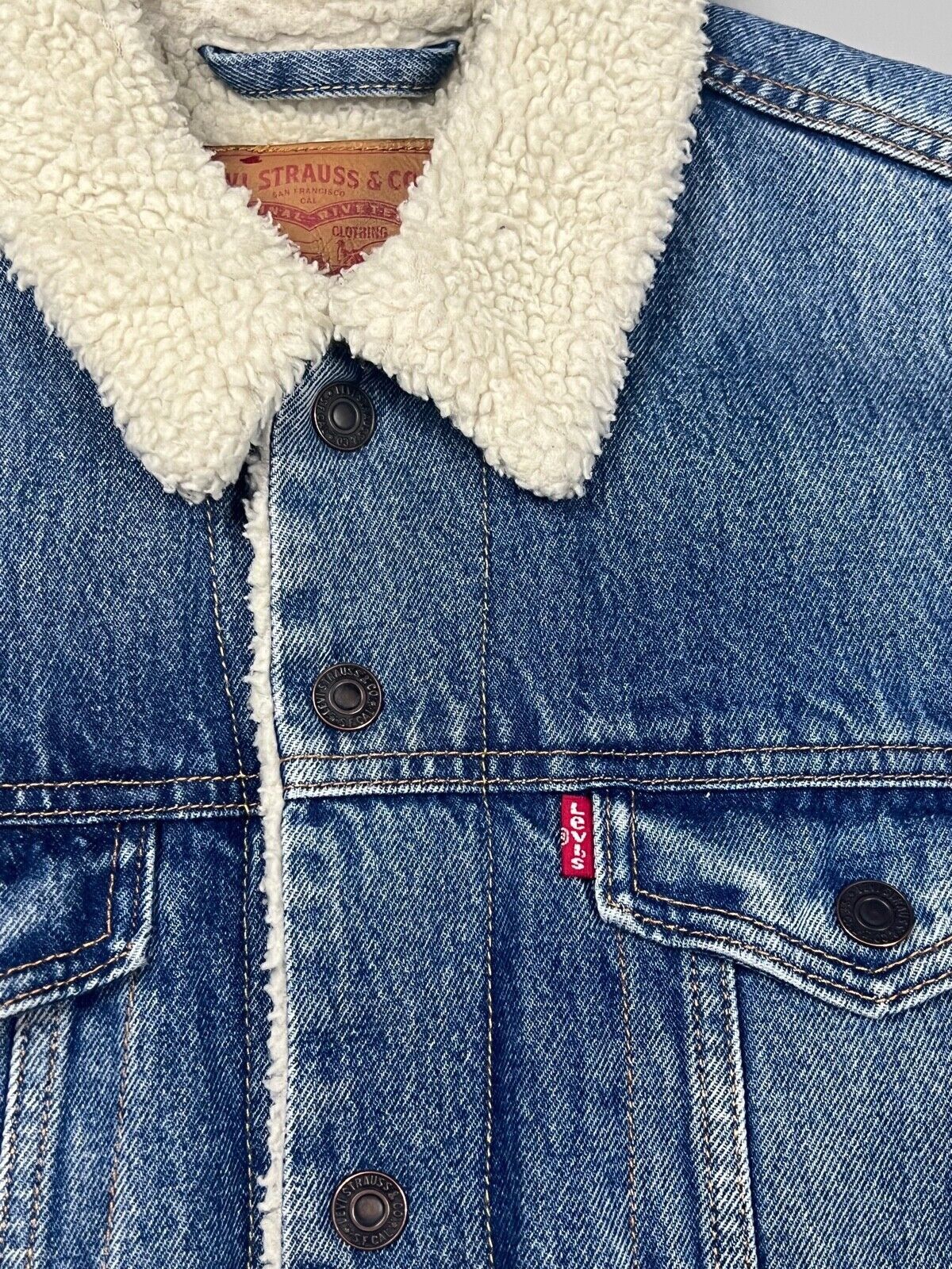Levi's Levi's men's sherpa jacket Size US M / EU 48-50 / 2 - 4 Thumbnail