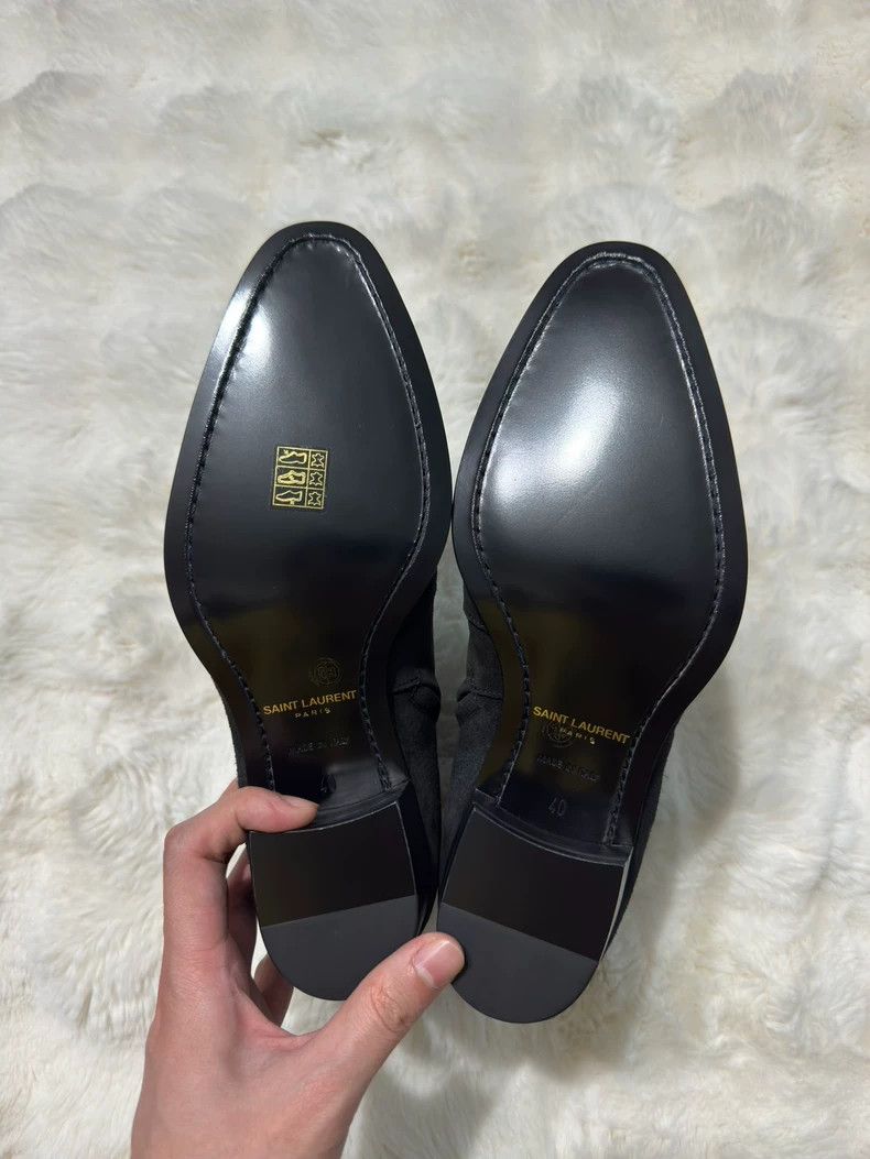 Saint Laurent Paris Saint Laurent ParisSuede boots 2504-Nextarrow Size US 7 / EU 40 - 5 Thumbnail