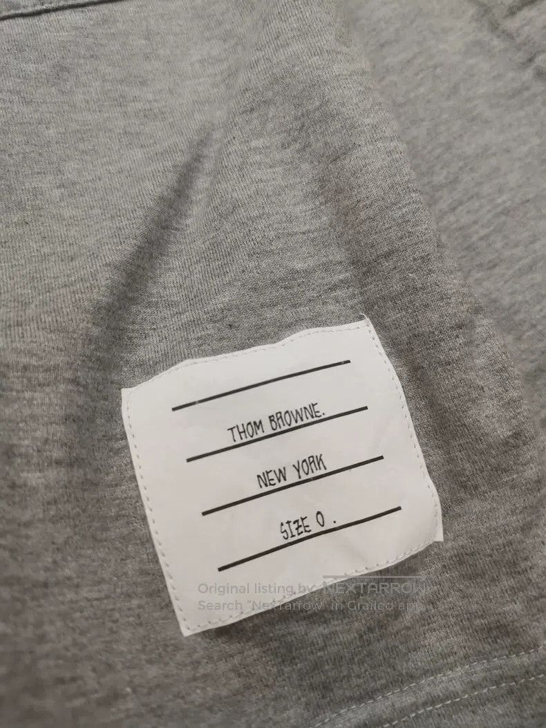 Thom Browne Thom Browne Classic loose-fit batwing short-sleeve T-shirt Size US XS / EU 42 / 0 - 8 Thumbnail