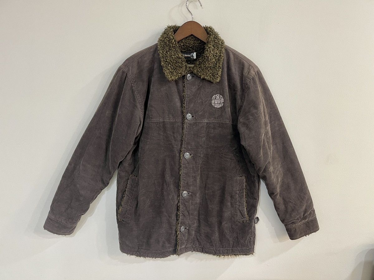 Vintage VINTAGE LEGENDARY T&C SURFING CORDUROI FLEECE INSIDE JACKET Size US L / EU 52-54 / 3 - 3 Thumbnail
