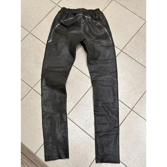 Rick Owens Rick Owens Gary Leather Pants Size US 33 - 3 Thumbnail