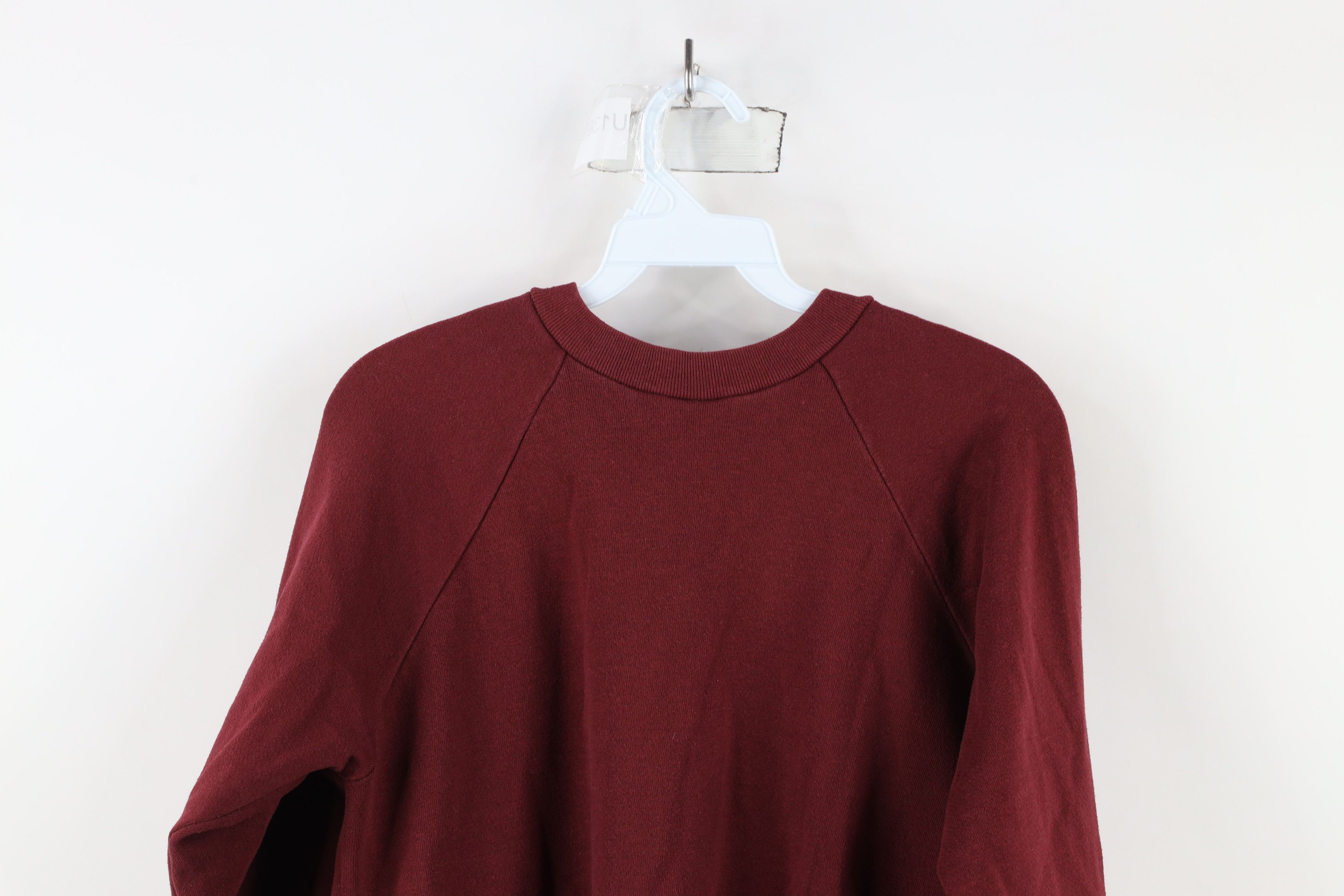 Vintage Vintage 60s 70s Healthknit Crewneck Sweatshirt Burgundy USA Size US L / EU 52-54 / 3 - 7 Thumbnail