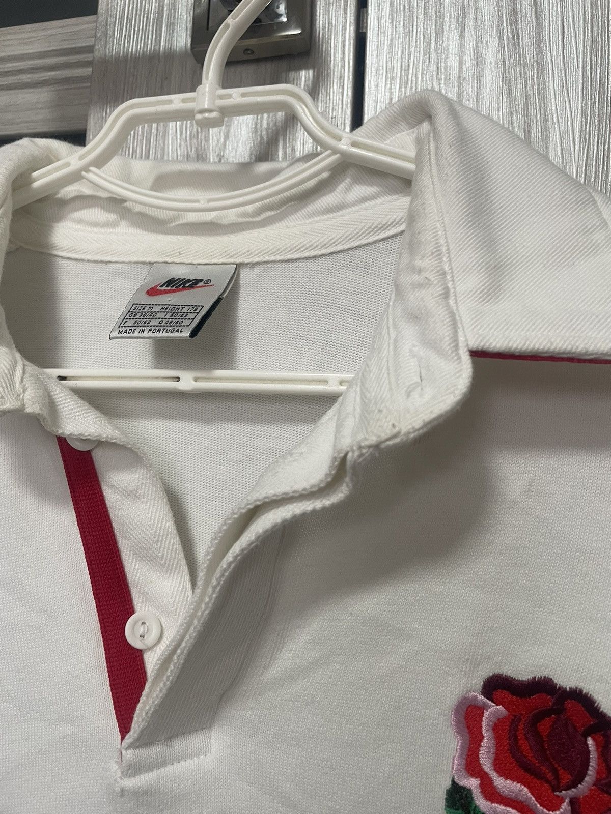 Nike × Vintage Vintage Nike 1997 England Rugby Team Jersey Longsleeve Size US M / EU 48-50 / 2 - 9 Thumbnail