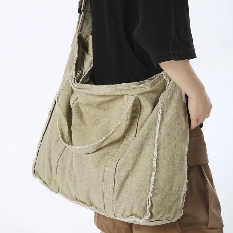 Japanese Brand Canvas Shoulder Bag Size ONE SIZE - 2 Thumbnail