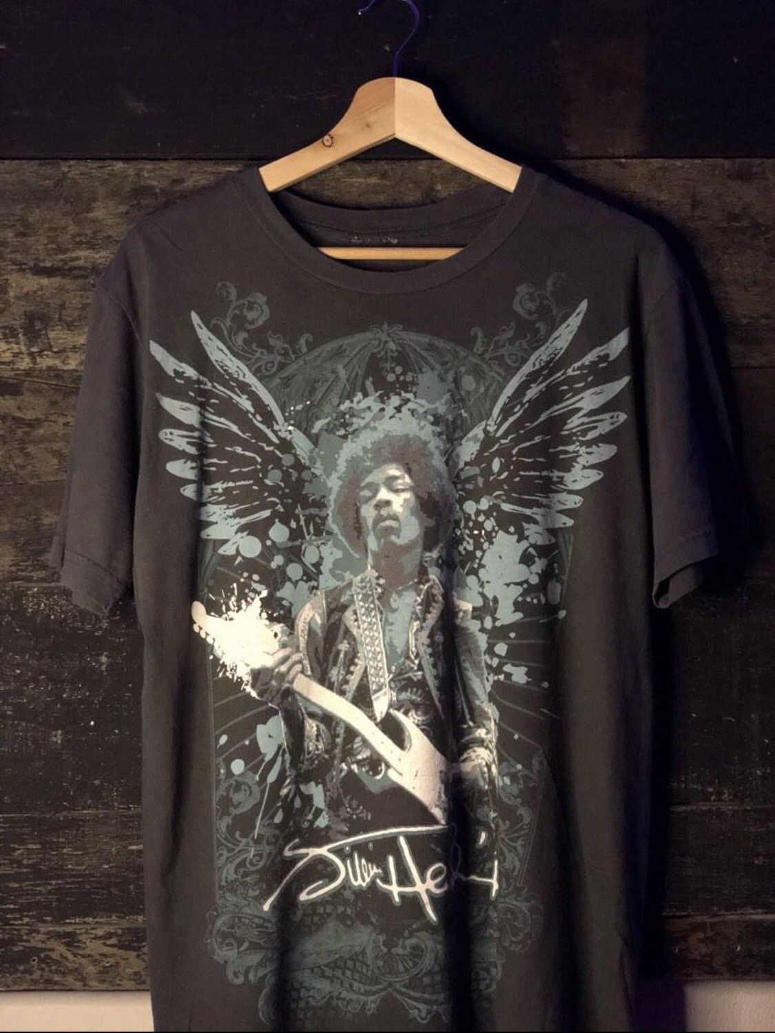 Band Tees × Vintage × Zion Rootswear Vintage Jimmy Hendrix Size US L / EU 52-54 / 3 - 1 Thumbnail