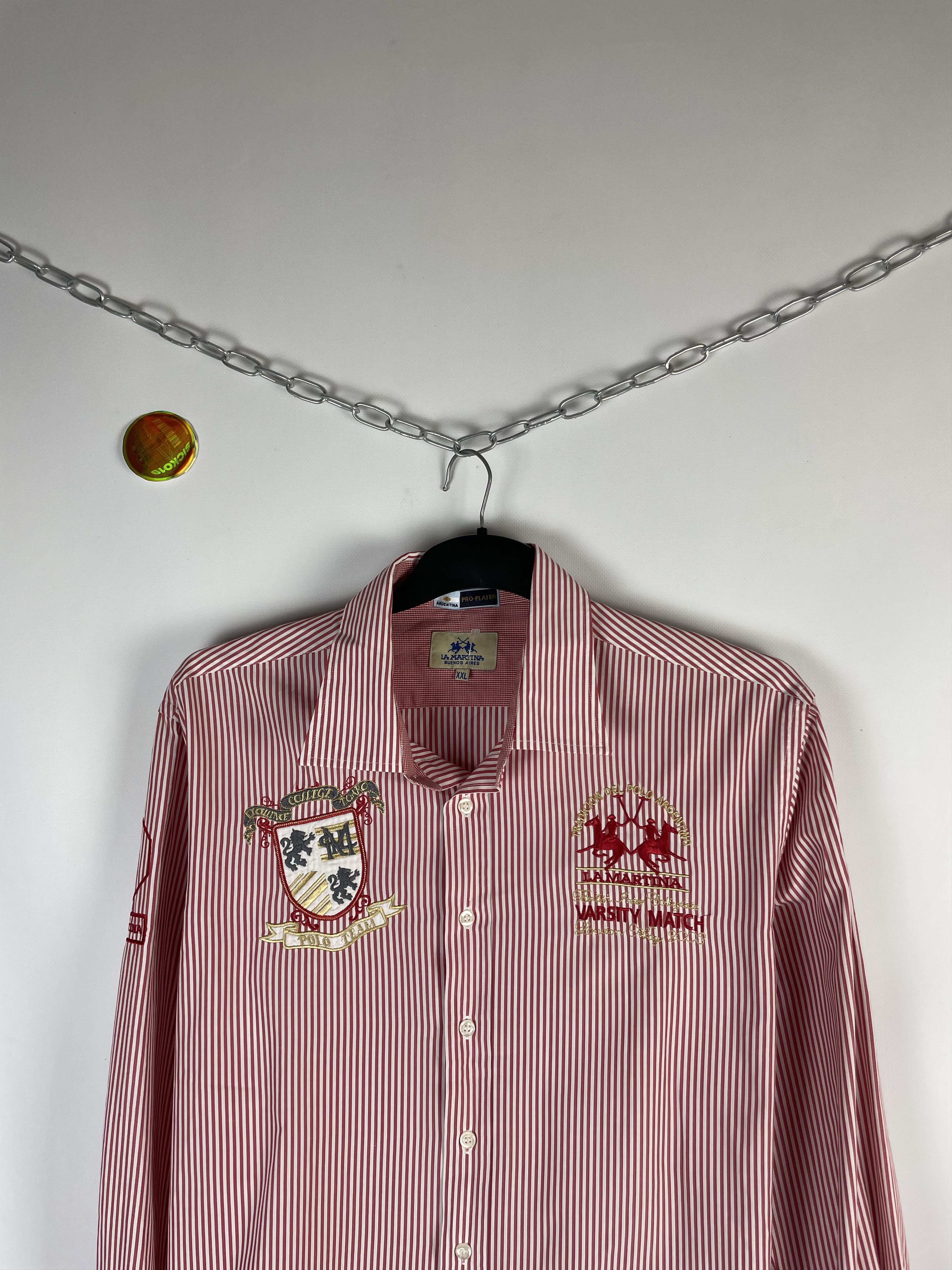 La Martina La Martina Shirts Button Ups Vintage Size US XXL / EU 58 / 5 - 3 Thumbnail