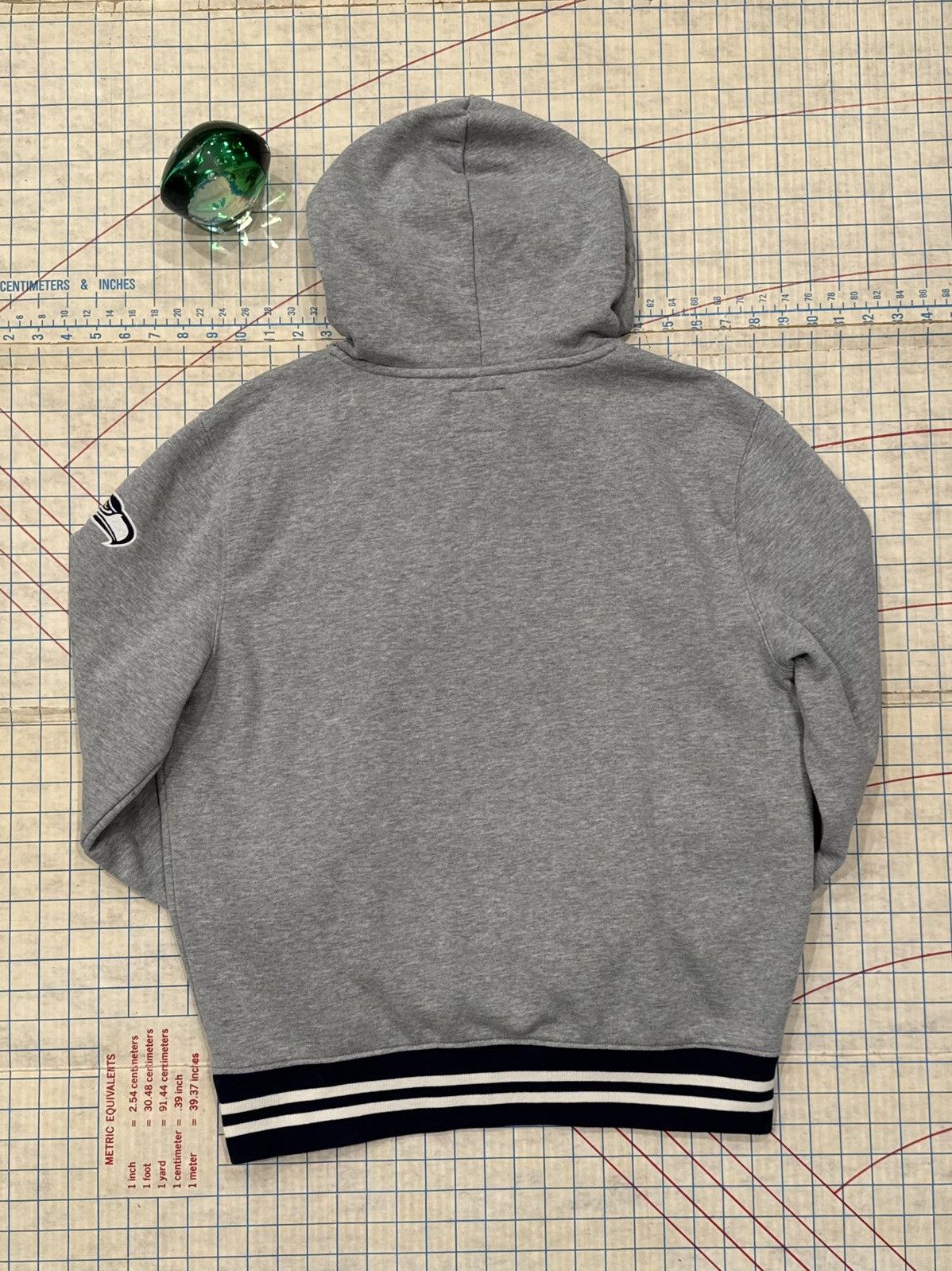 47 Brand ‘47 Seattle Seahawks Pull Over Ringer Hoodie CollegiateStyle Size US L / EU 52-54 / 3 - 12 Thumbnail