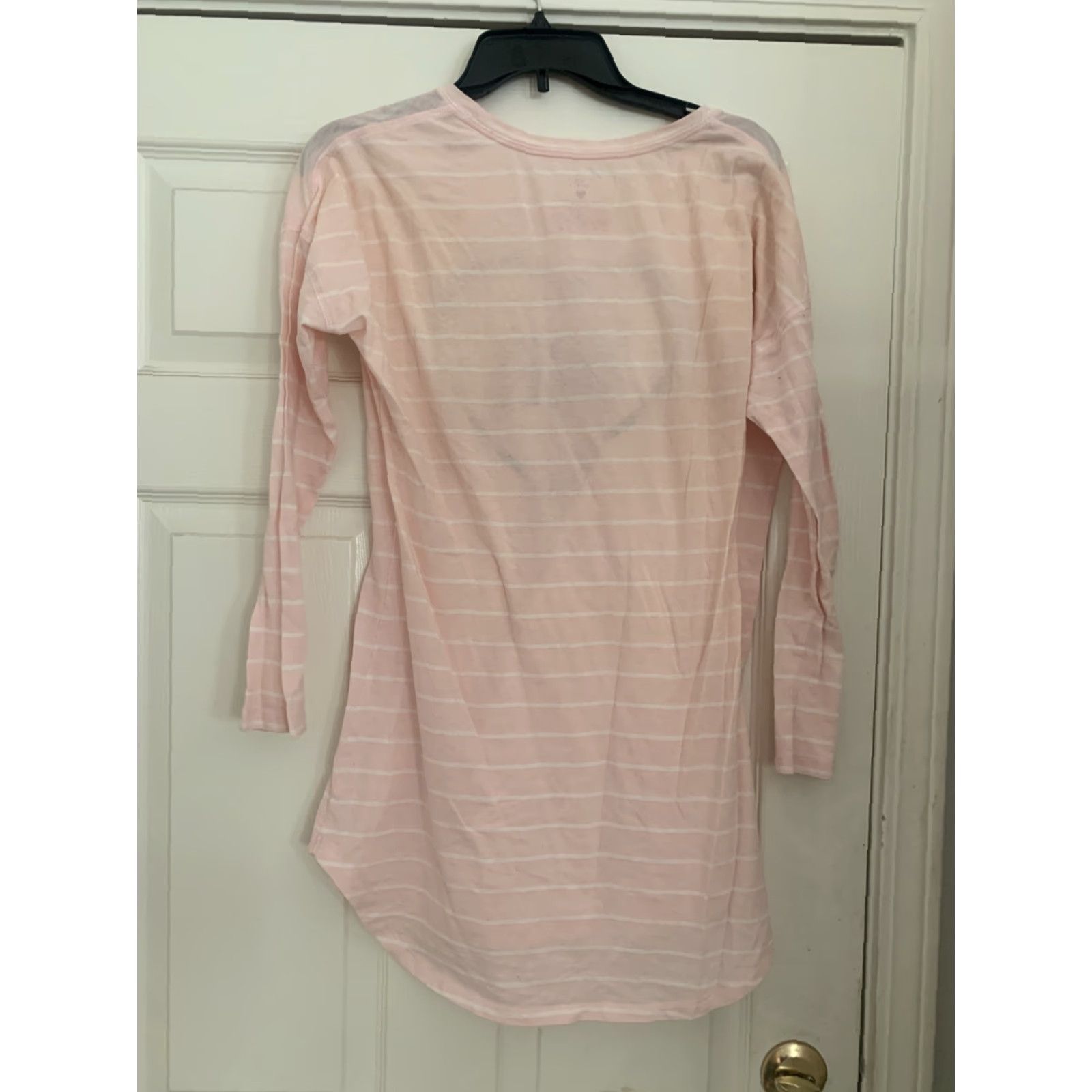 Victoria's Secret Victoria's Secret Pajama Top Sleepwear Small Pink Long Sleeve Angel Women Regular Pajama Top Size S / US 4 / IT 40 - 4 Thumbnail