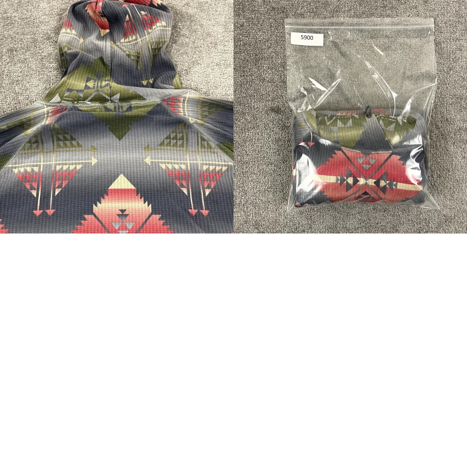 Chaps CHAPS Jacket Womens XL Aztec Southwestern Lightweight Hoodie Pullover Size XL / US 12-14 / IT 48-50 - 8 Thumbnail