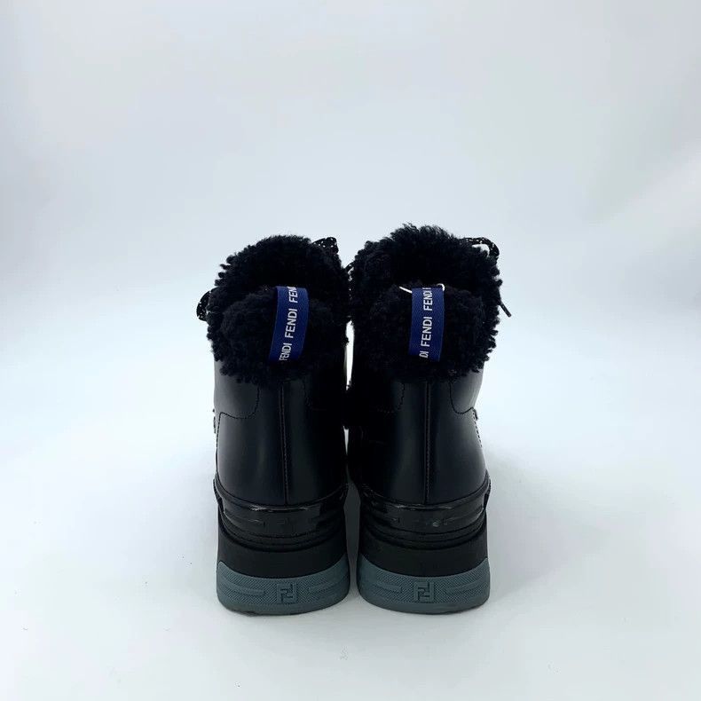 Fendi Fendi Black ThickSoled Snow Boots Size US 7.5 / EU 40-41 - 4 Thumbnail