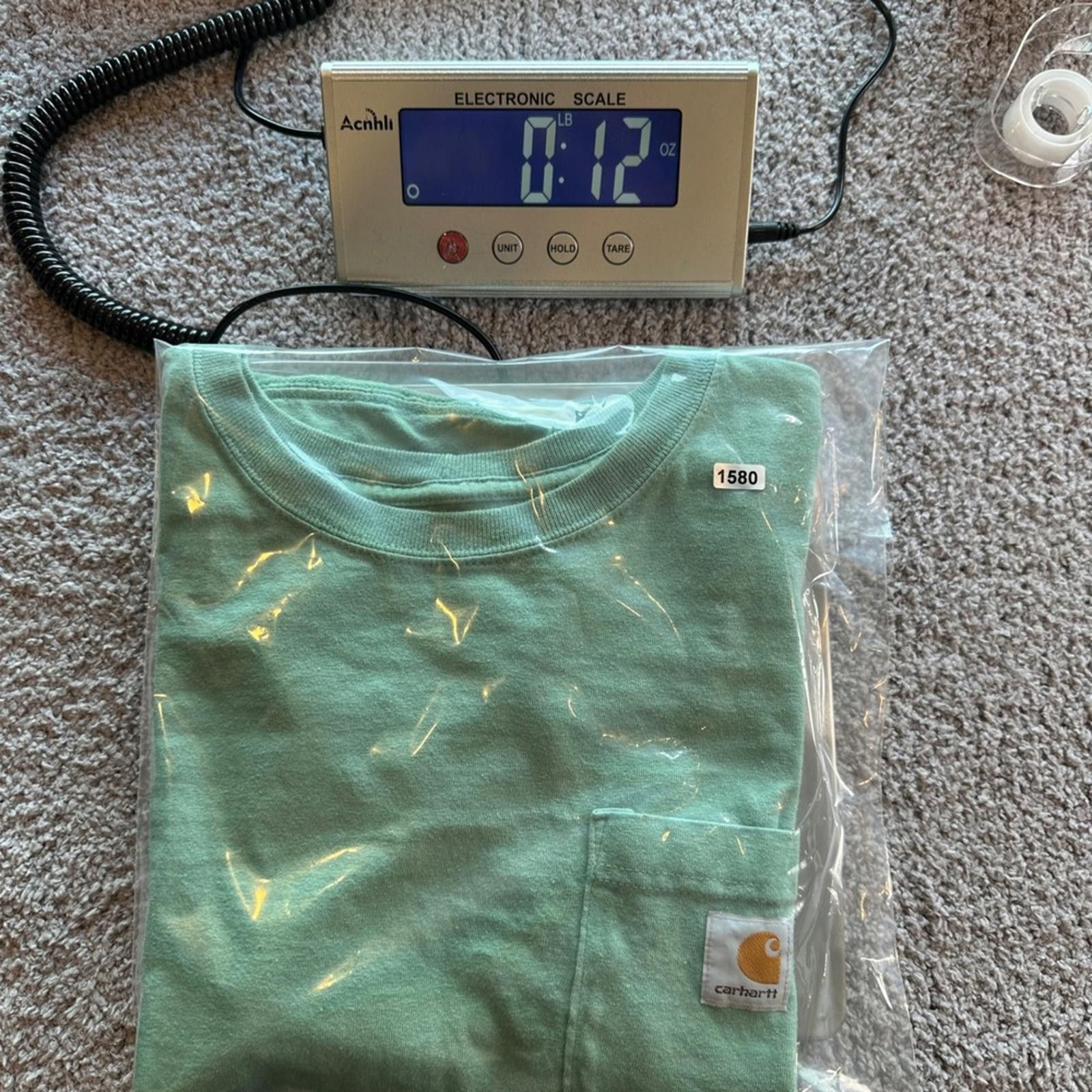 Carhartt Carhartt Mens T Shirt K87 Short Sleeve Pocket Green 2XL Size US XXL / EU 58 / 5 - 7 Thumbnail