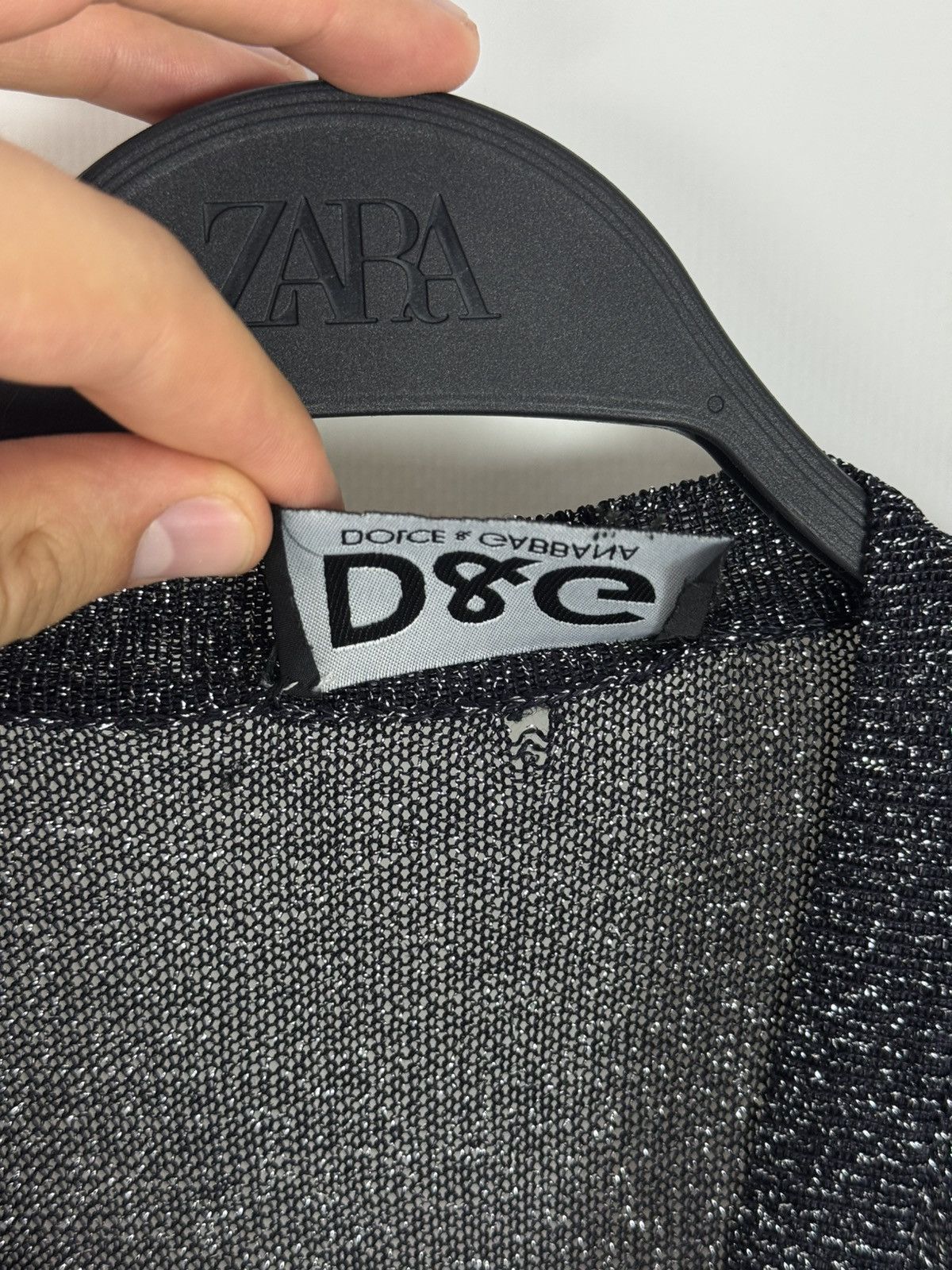 Dolce & Gabbana Dolce&Gabbana Shinny Sparkle Knit Mesh Women’s Vest Size M / US 6-8 / IT 42-44 - 9 Thumbnail