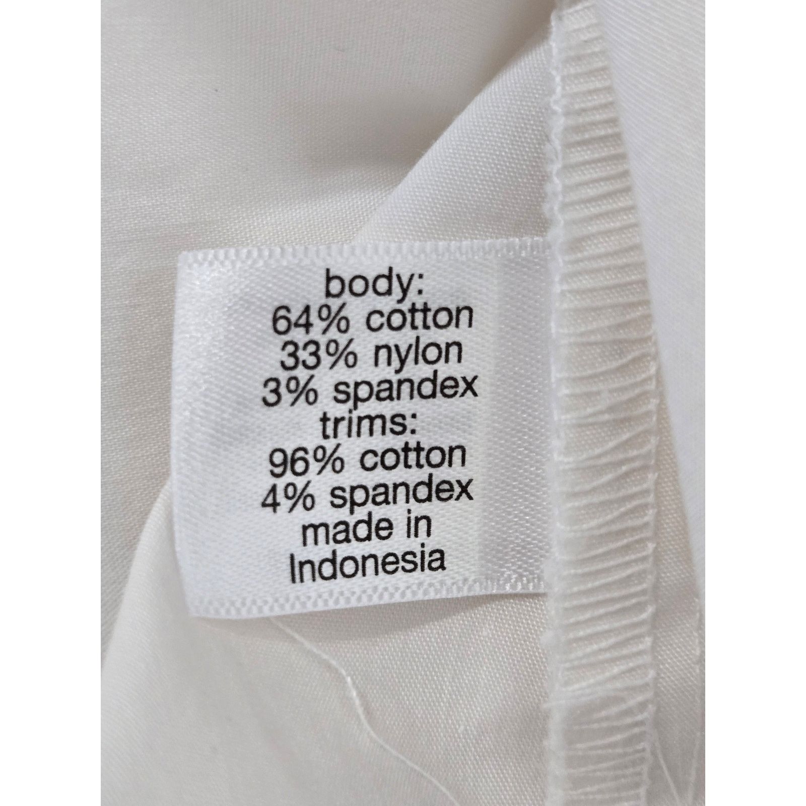 Other Lane Bryant White V Neck Collard Button Up Top 20 Size 3XL / US 20-22 - 5 Thumbnail