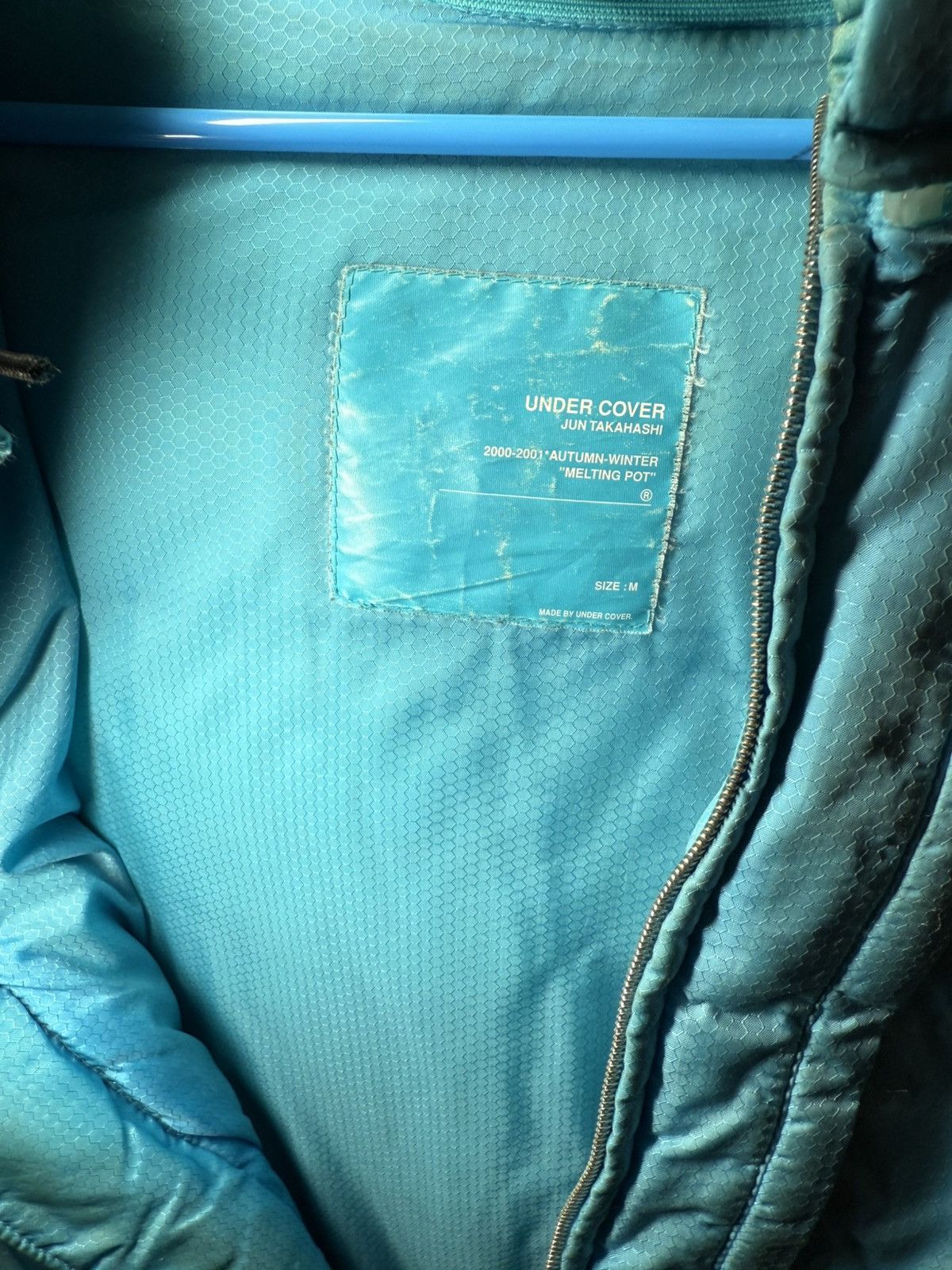 Undercover Undercover 00AW “Melting Pot” Small Parts Puffer Down Jacket Size US M / EU 48-50 / 2 - 4 Thumbnail
