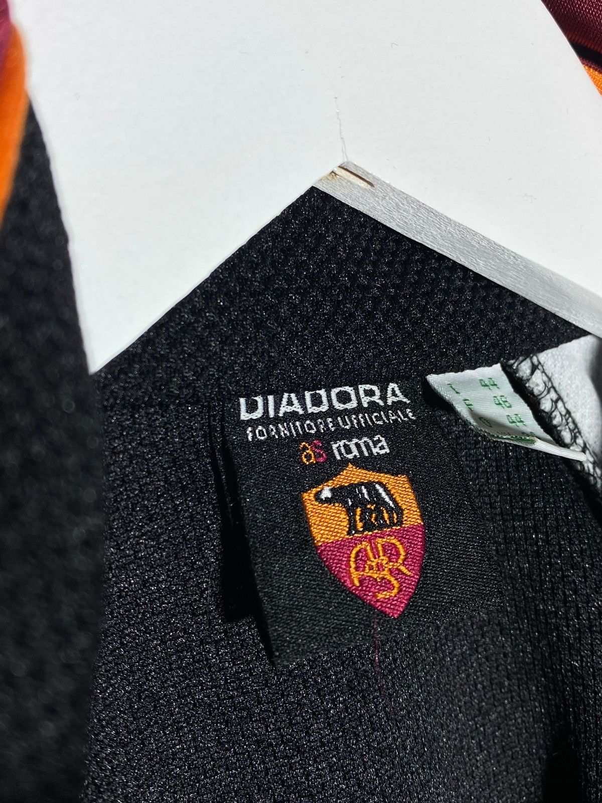 Diadora × Vintage Vintage 90s AS Roma Diadora Full Zip Top Stylish Sportwear Size US S / EU 44-46 / 1 - 15 Thumbnail