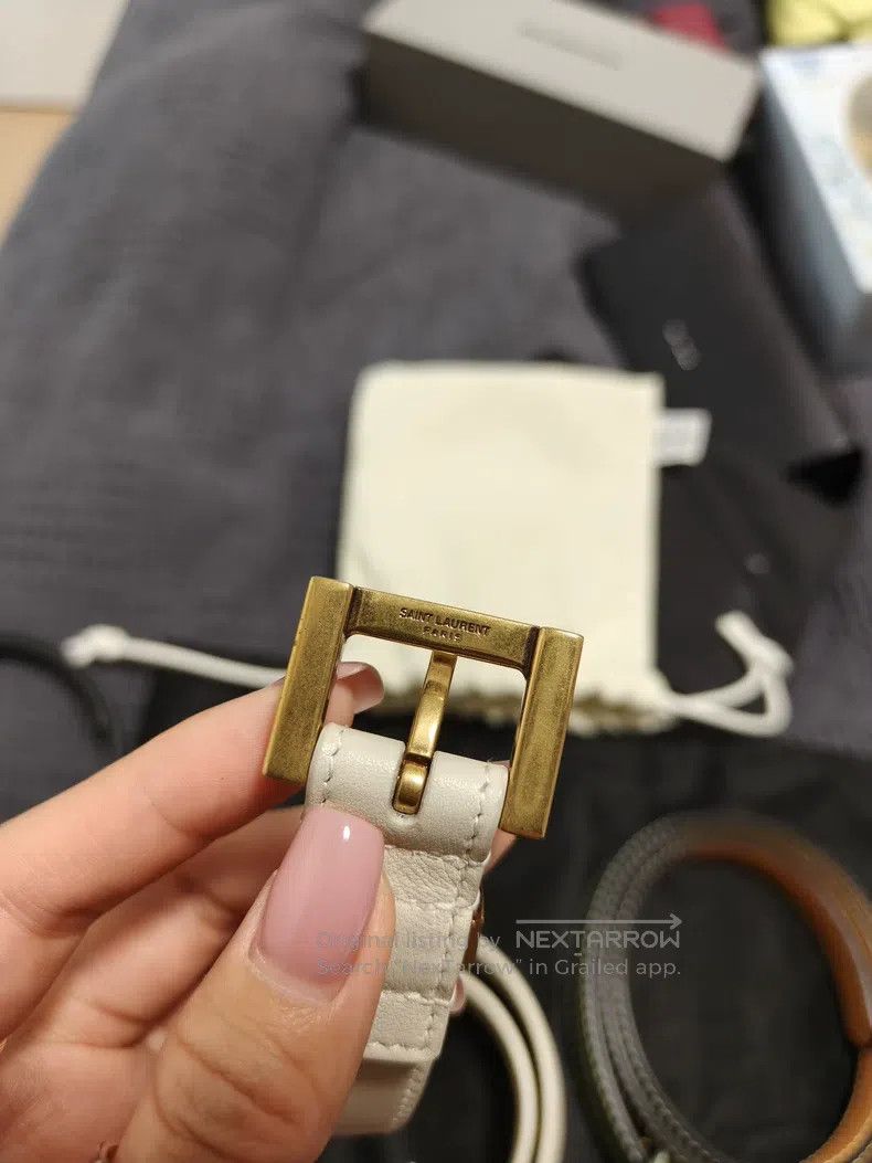 Saint Laurent Paris Saint Laurent Paris Belt Size ONE SIZE - 6 Thumbnail
