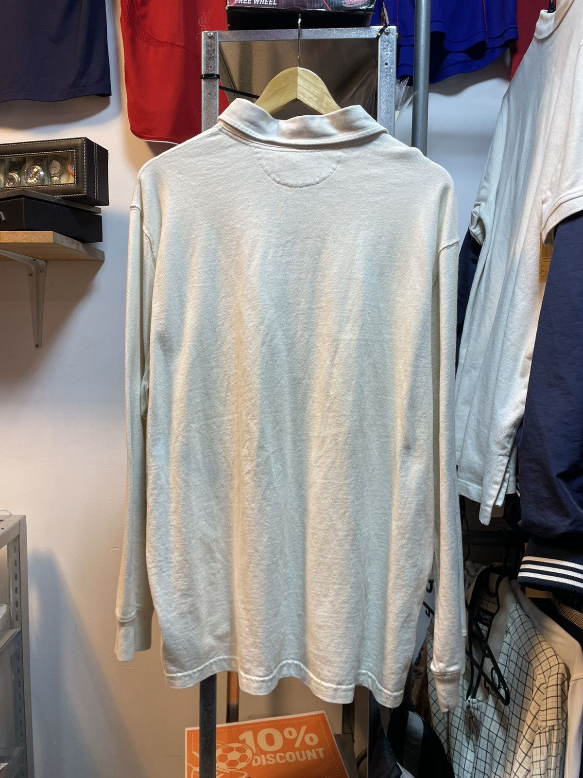 Polo Ralph Lauren Vintage Polo Ralph Lauren Long Sleeves Polo Shirt Size US XL / EU 56 / 4 - 3 Thumbnail