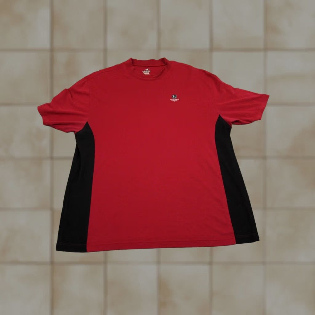 Vintage John Deere Classic Shirt Mens 2XL XXL Red Golf Tournament Ahead Highneck Size US XXL / EU 58 / 5 - 1 Thumbnail