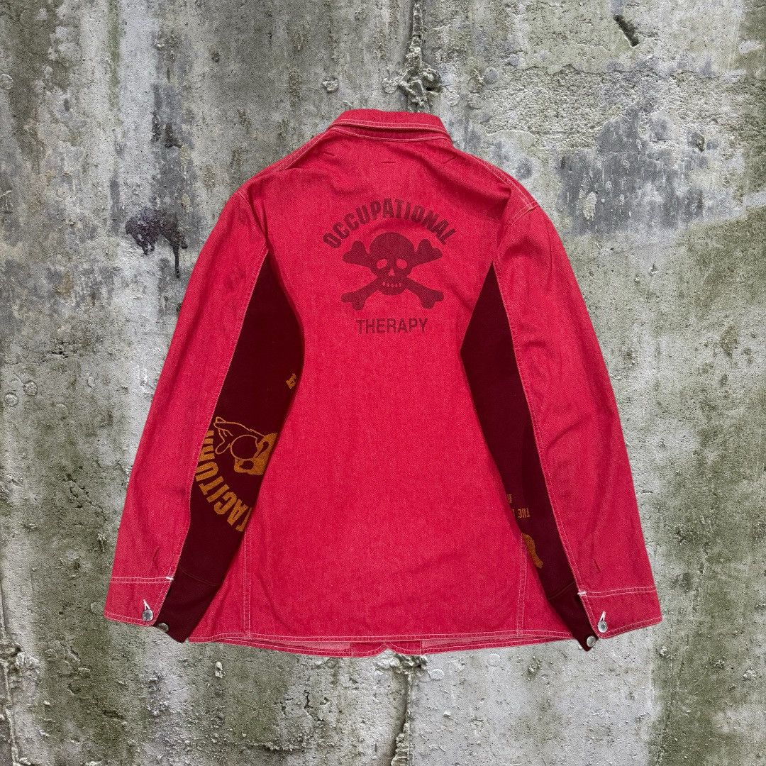 Undercover AW01 Undercover DAVF Denim Jacket | Grailed