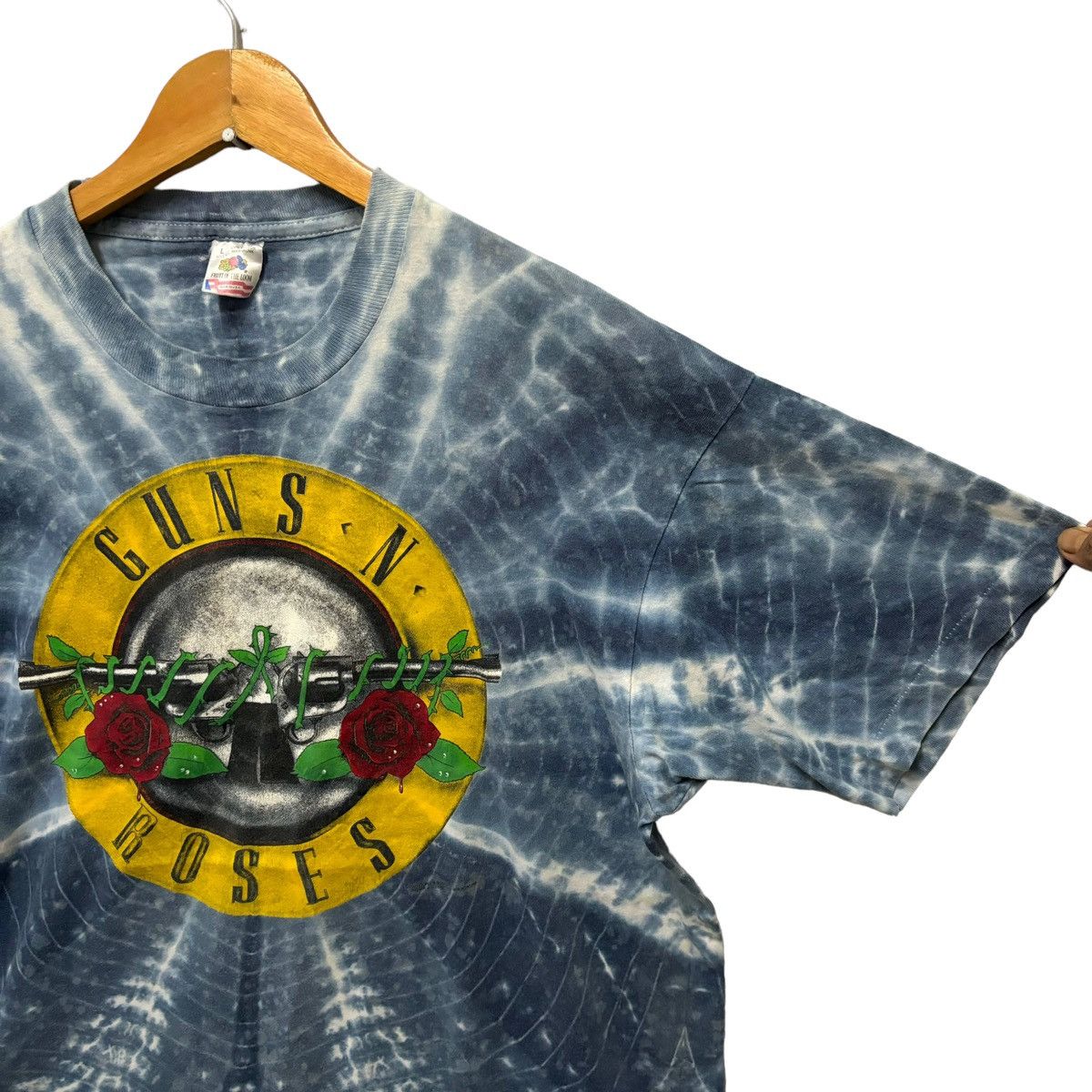 Band Tees × Guns N' Roses × Vintage Vintage Gun N Roses Tye Dye Tshirt Size US L / EU 52-54 / 3 - 6 Thumbnail