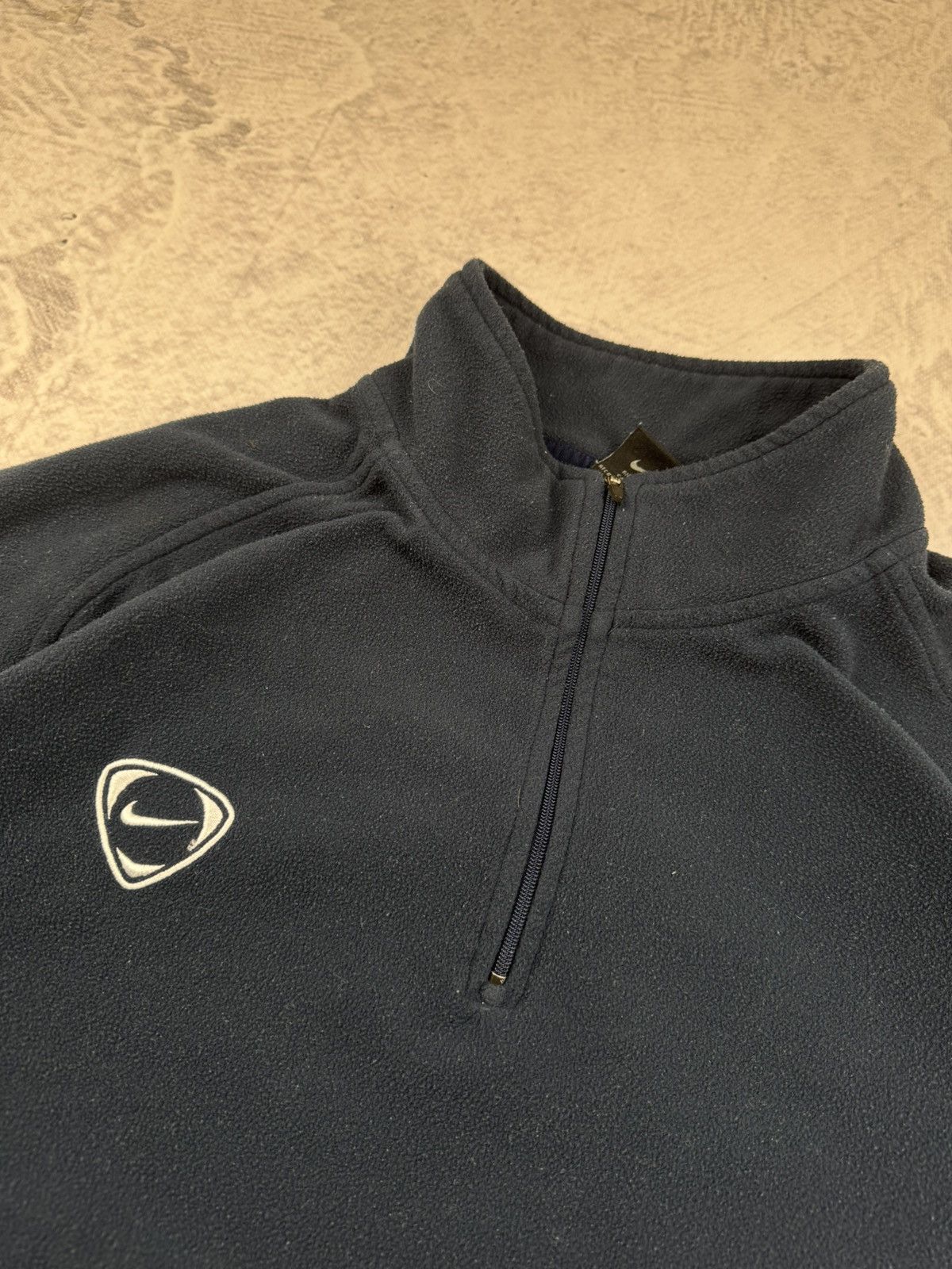 Nike × Vintage NIKE VINTAGE TEDDY FLEECE BAS LOGO OVERSIZE BOXY SWEATSHIRT Size US XL / EU 56 / 4 - 5 Thumbnail