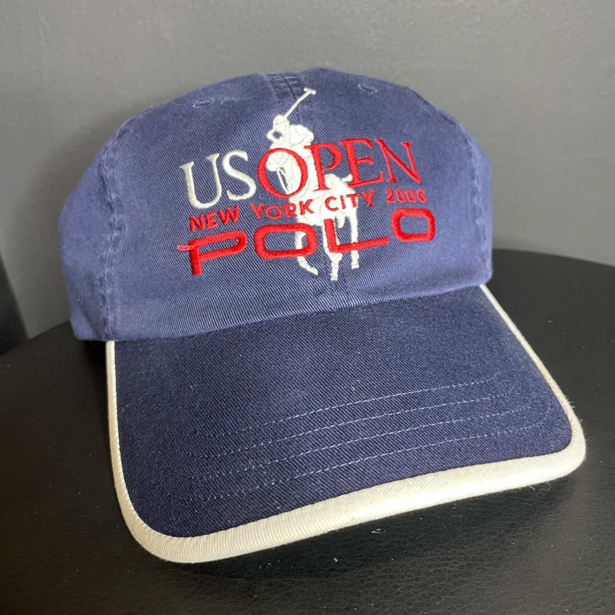 Polo Ralph Lauren Polo Ralph Lauren 2006 US Open Adjustable Hat Vintage OSFA Size ONE SIZE - 1 Thumbnail