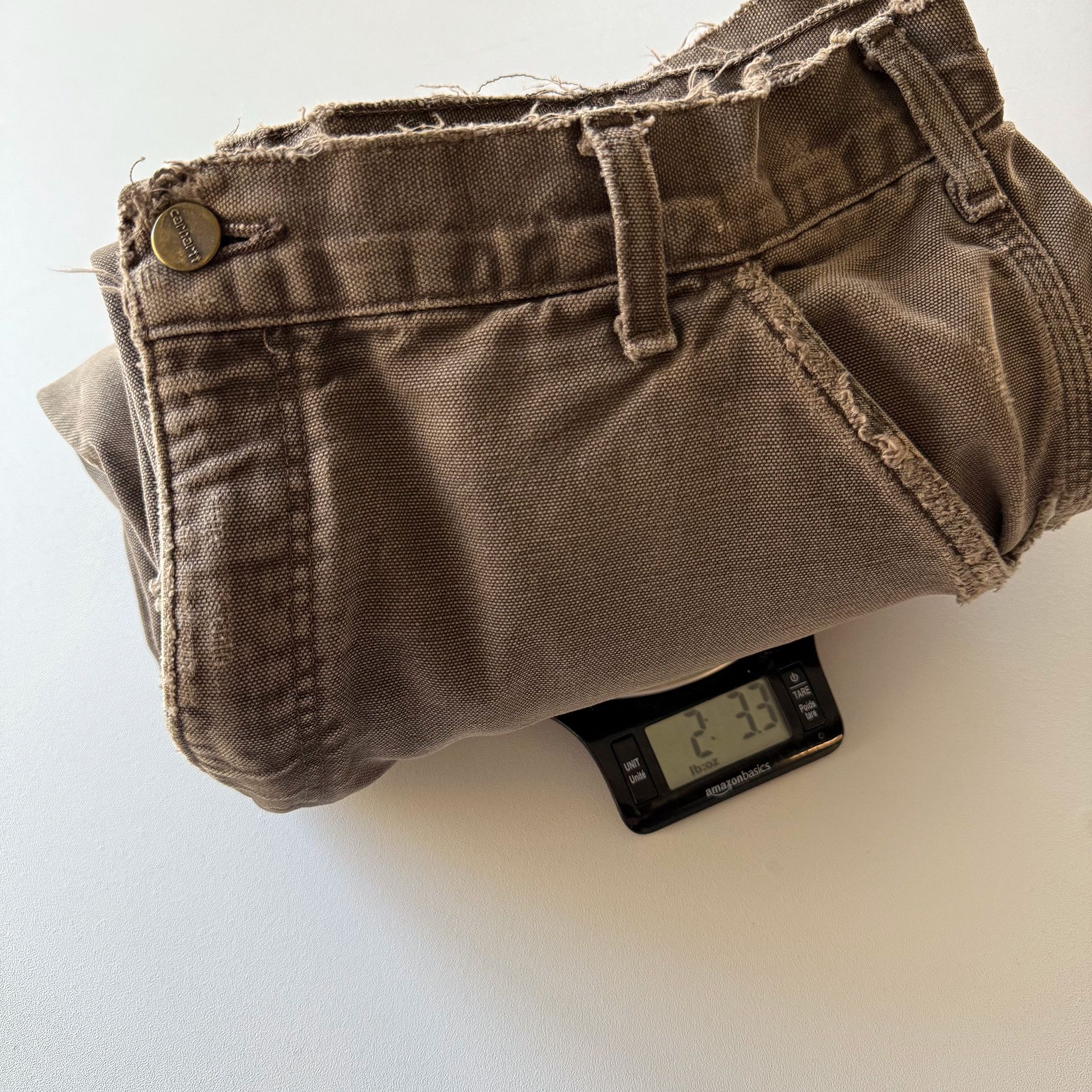 Carhartt 1990s Carhartt Distressed Blanket Lined Cargo Pants Size US 34 / EU 50 - 13 Thumbnail