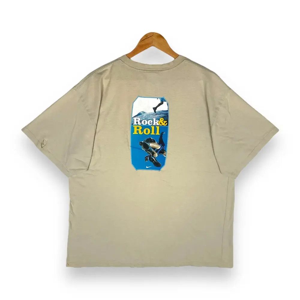 Nike Vintage 00's NIKE ROCK & ROLL Graphic Sportswear Tee Size US XL / EU 56 / 4 - 1 Thumbnail