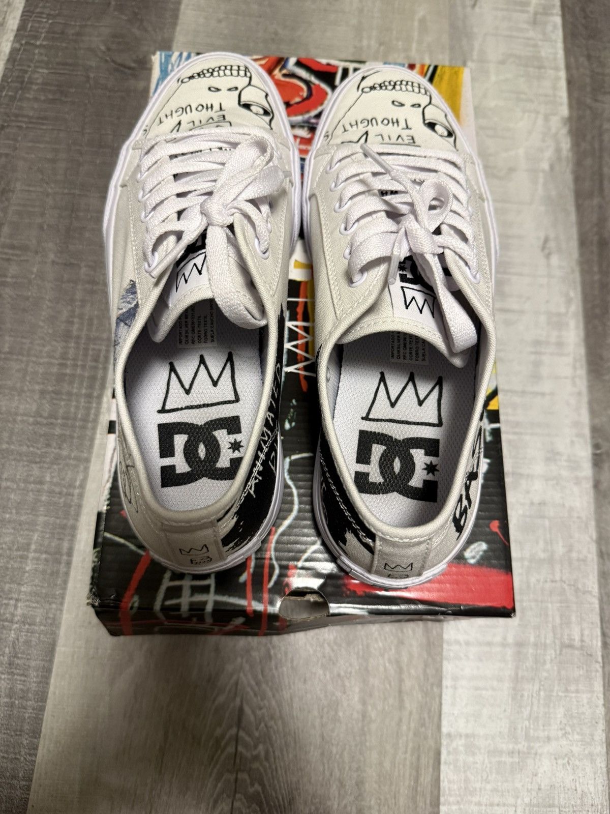 DC DC Shoes x Basquiat Manual Sz 9 – Limited Edition Size US 9 / EU 42 - 8 Thumbnail