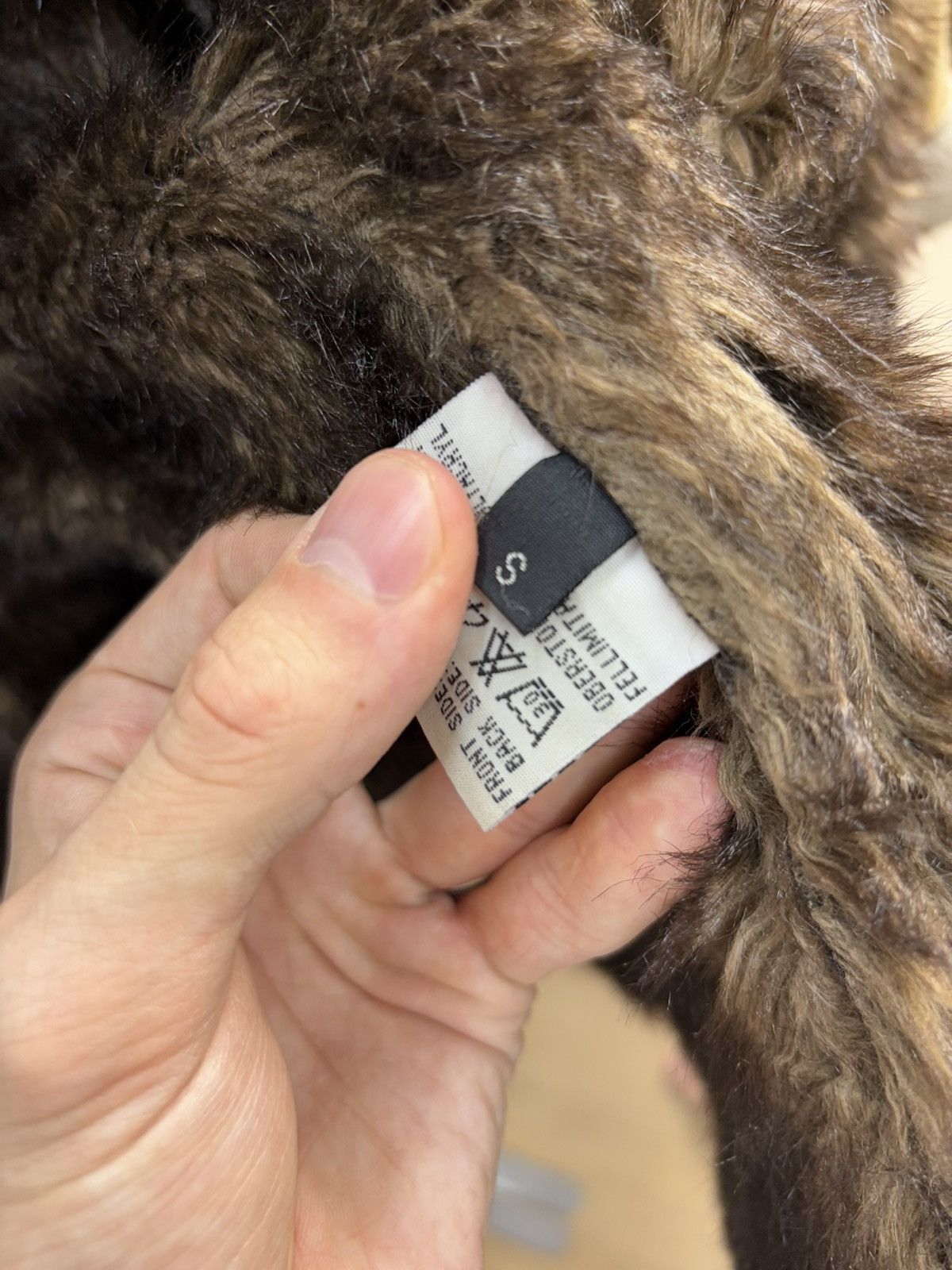 Balmain × Vintage Archival Balmain faux fur shearling jacket Size S / US 4 / IT 40 - 10 Thumbnail