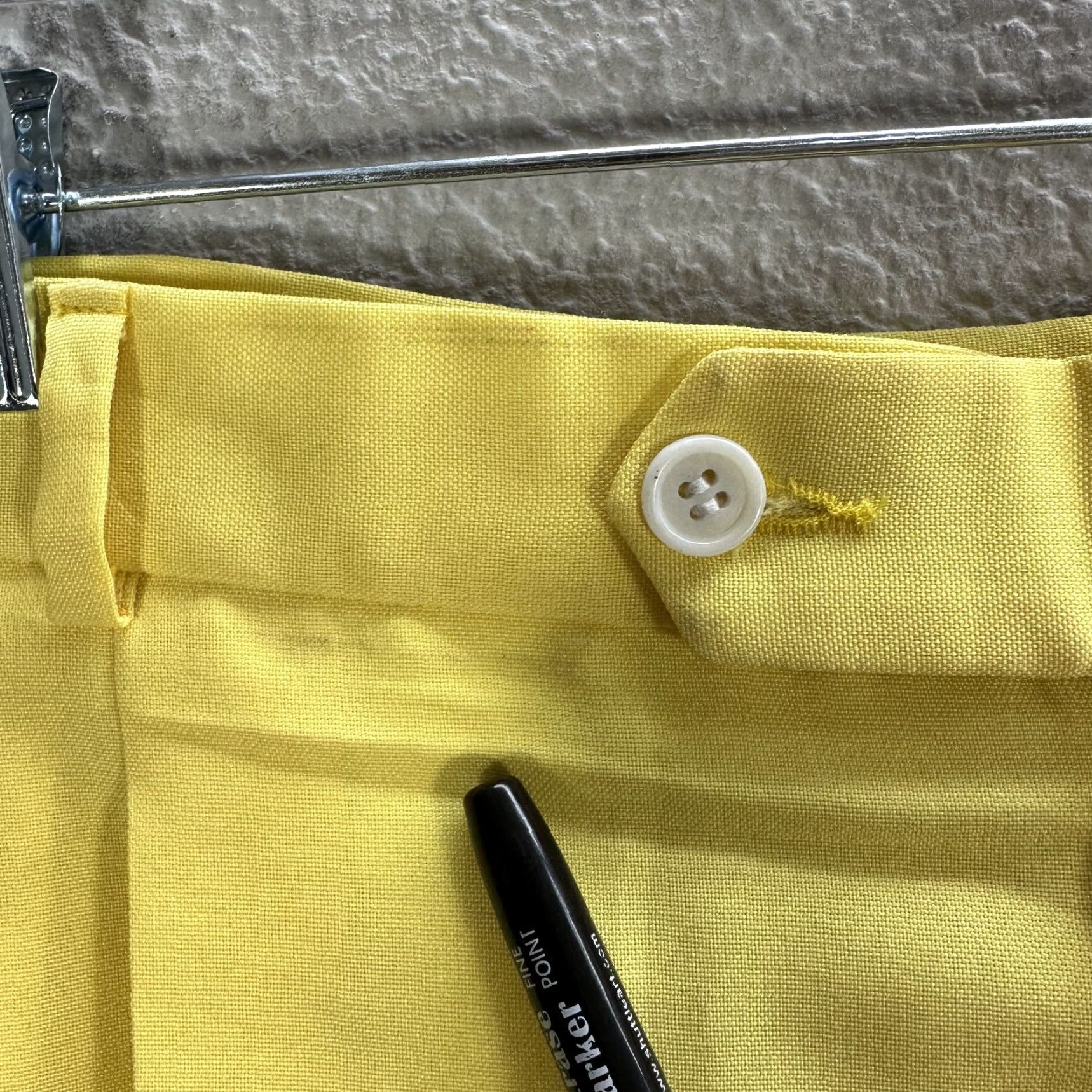 Vintage VINTAGE The T. Barry Knicker Co. Golf Knickers Shorts Yellow Pleated Front Mens Sz 40 Size US 40 / EU 56 - 6 Thumbnail
