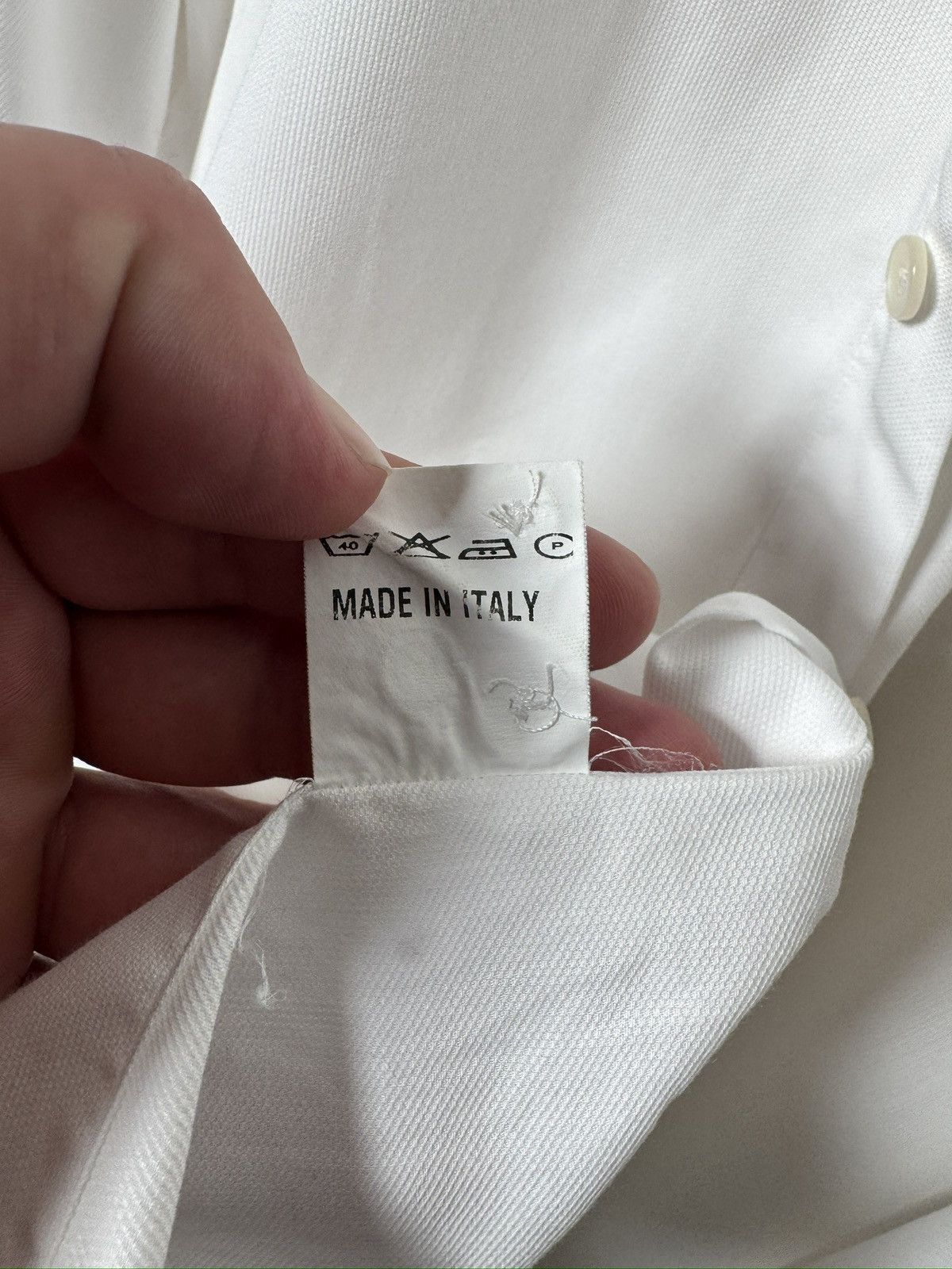 Pal Zileri Mens PAL ZILERI Dress shirt size 43/17 Made in Italy Size US L / EU 52-54 / 3 - 7 Thumbnail