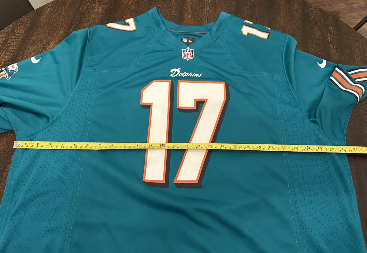 Nike Nike On Field NFL Miami Dolphins Ryan Tannehill # 17-XXL Size US XXL / EU 58 / 5 - 8 Thumbnail