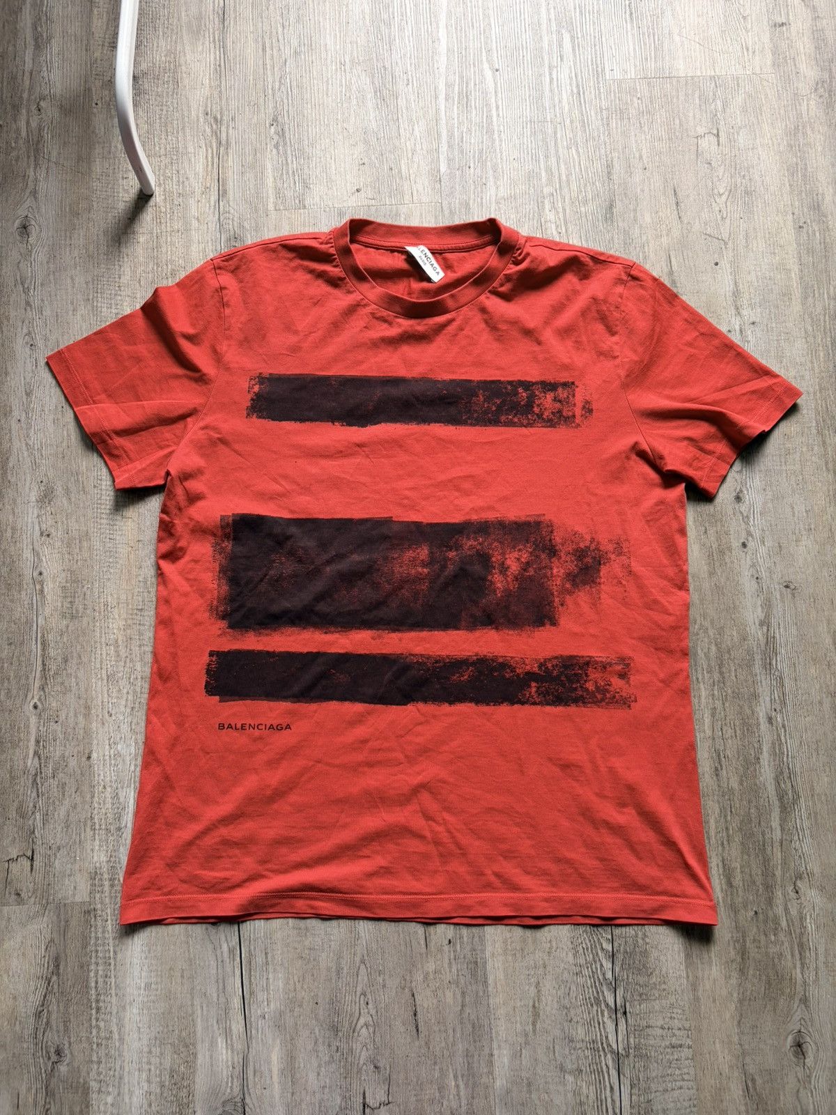Balenciaga 2015 Balenciaga paint print Tee Size US M / EU 48-50 / 2 - 1 Thumbnail