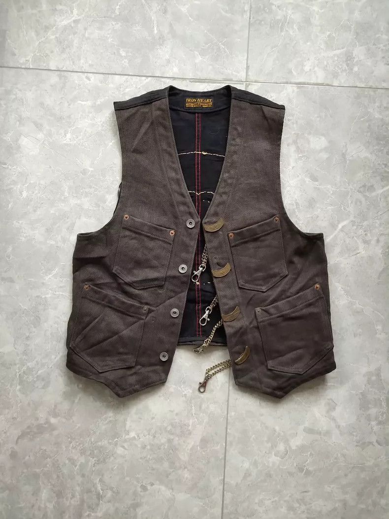 Iron Heart Iron Heart HOG Tokyo Joint Vest Size US S / EU 44-46 / 1 - 3 Thumbnail