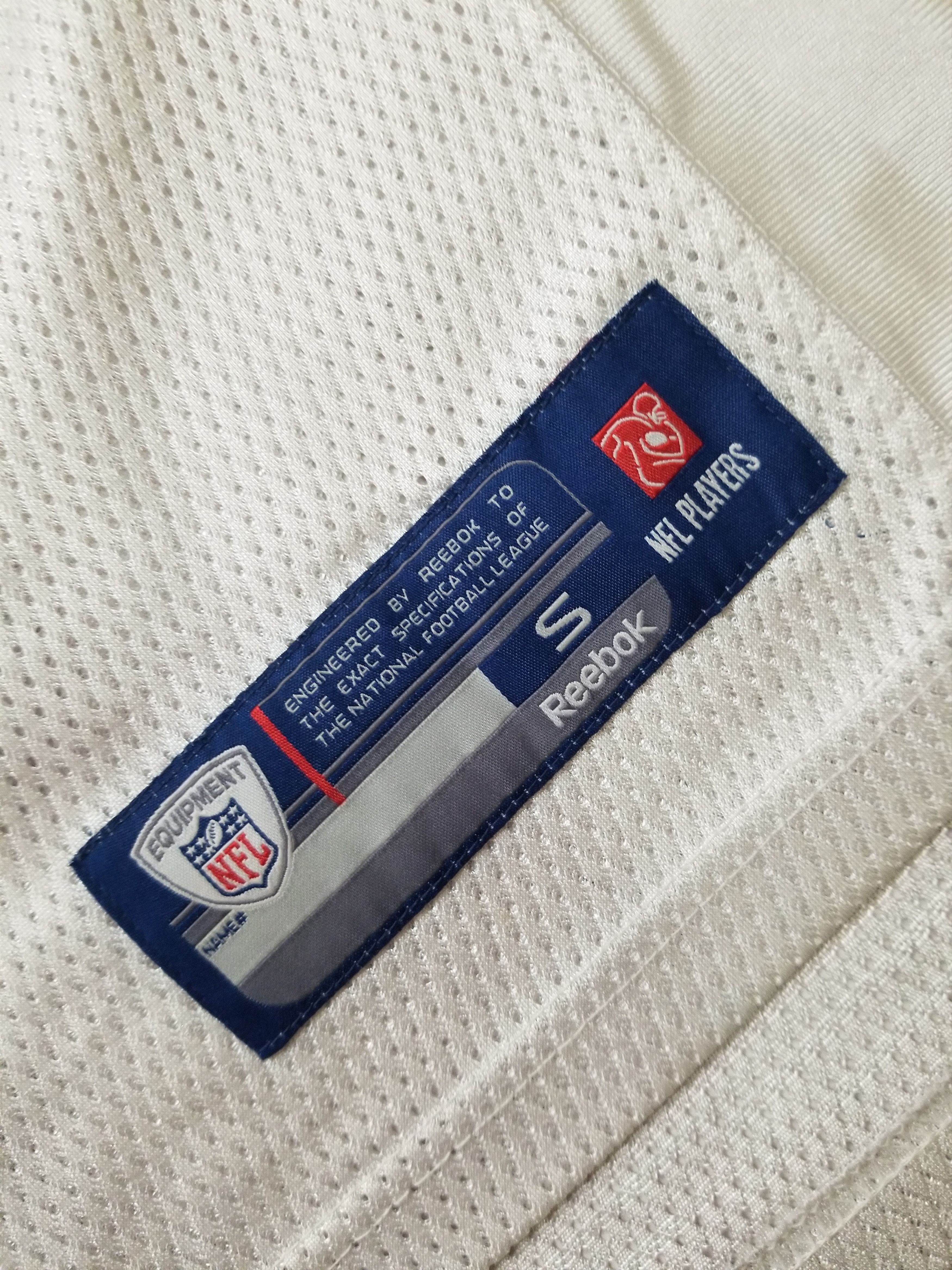 Reebok VTG REEBOK NFL EQUIPMENT NEW YORK GIANTS PIERCE #58 JERSEY Size US S / EU 44-46 / 1 - 11 Thumbnail