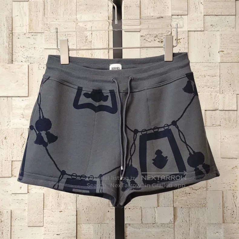 Hermes Hermes Printed Shorts Size 24" / US 00 / IT 34 - 2 Thumbnail