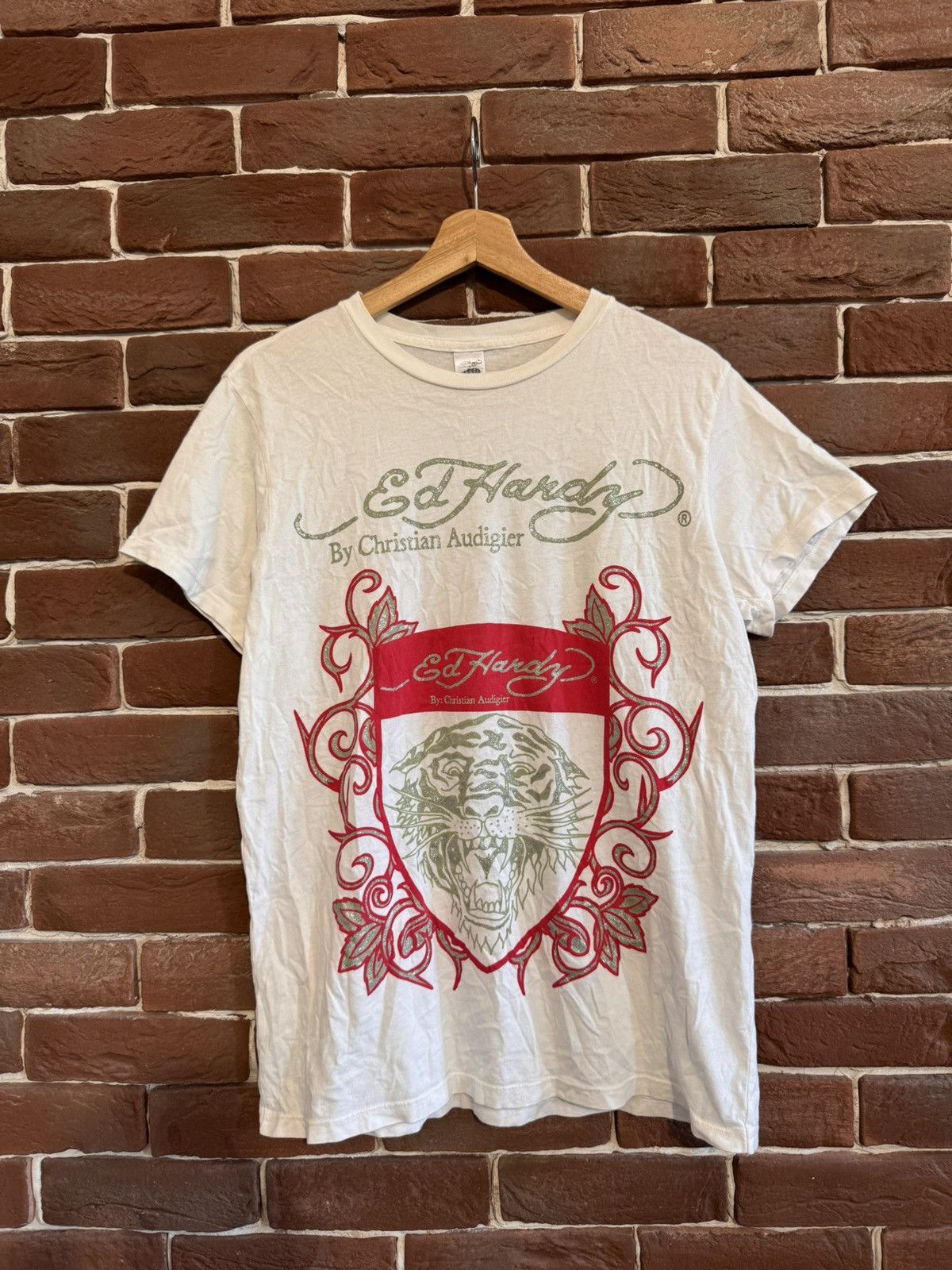 Christian Audigier Y2K Ed Hardy By Christian Audigier T Shirt Tiger S Y2K Size US S / EU 44-46 / 1 - 1 Thumbnail