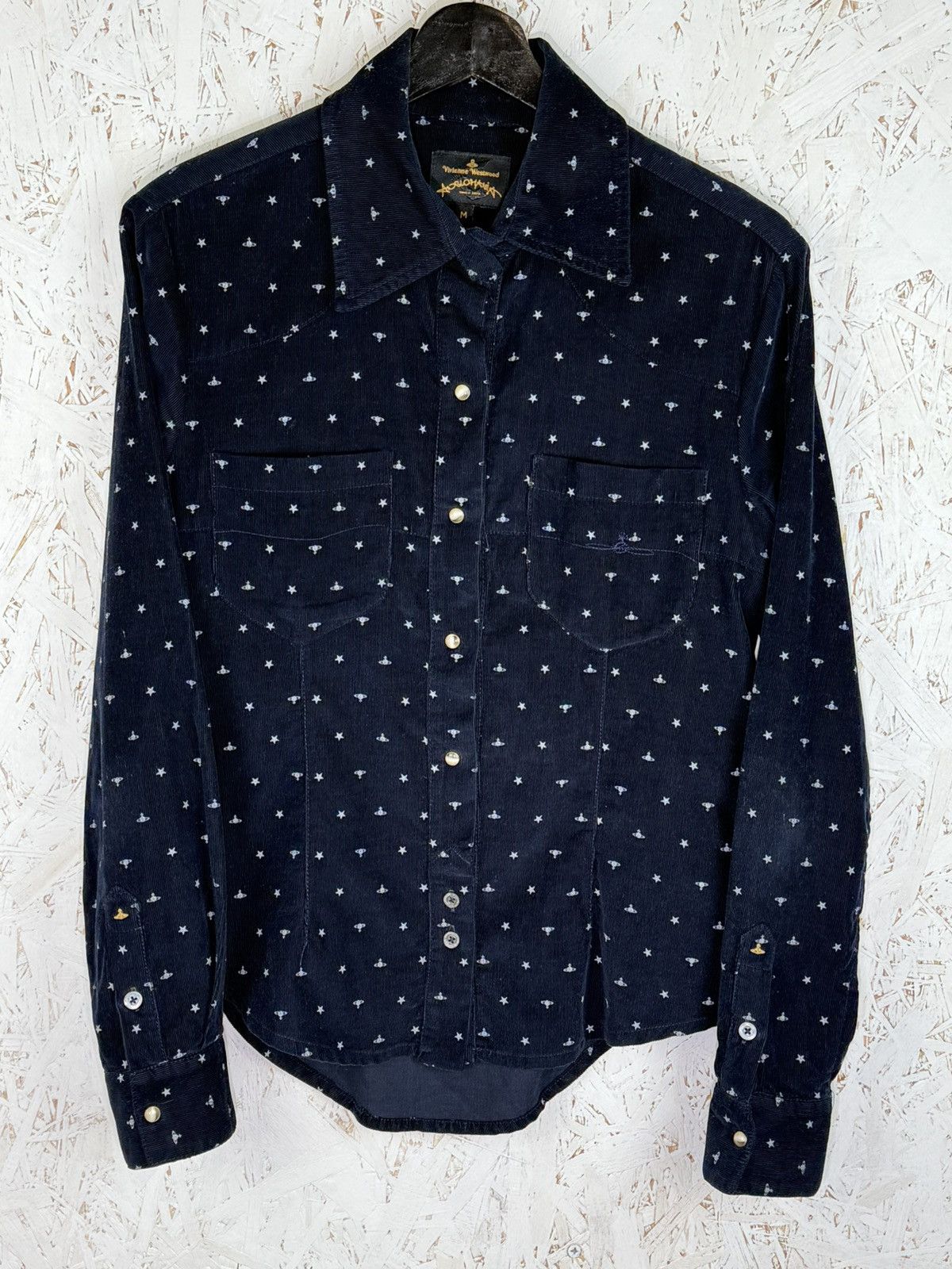 Vivienne Westwood Vivienne Westwood Anglomania AW13 Lillie Corduroy Shirt M Size M / US 6-8 / IT 42-44 - 1 Thumbnail