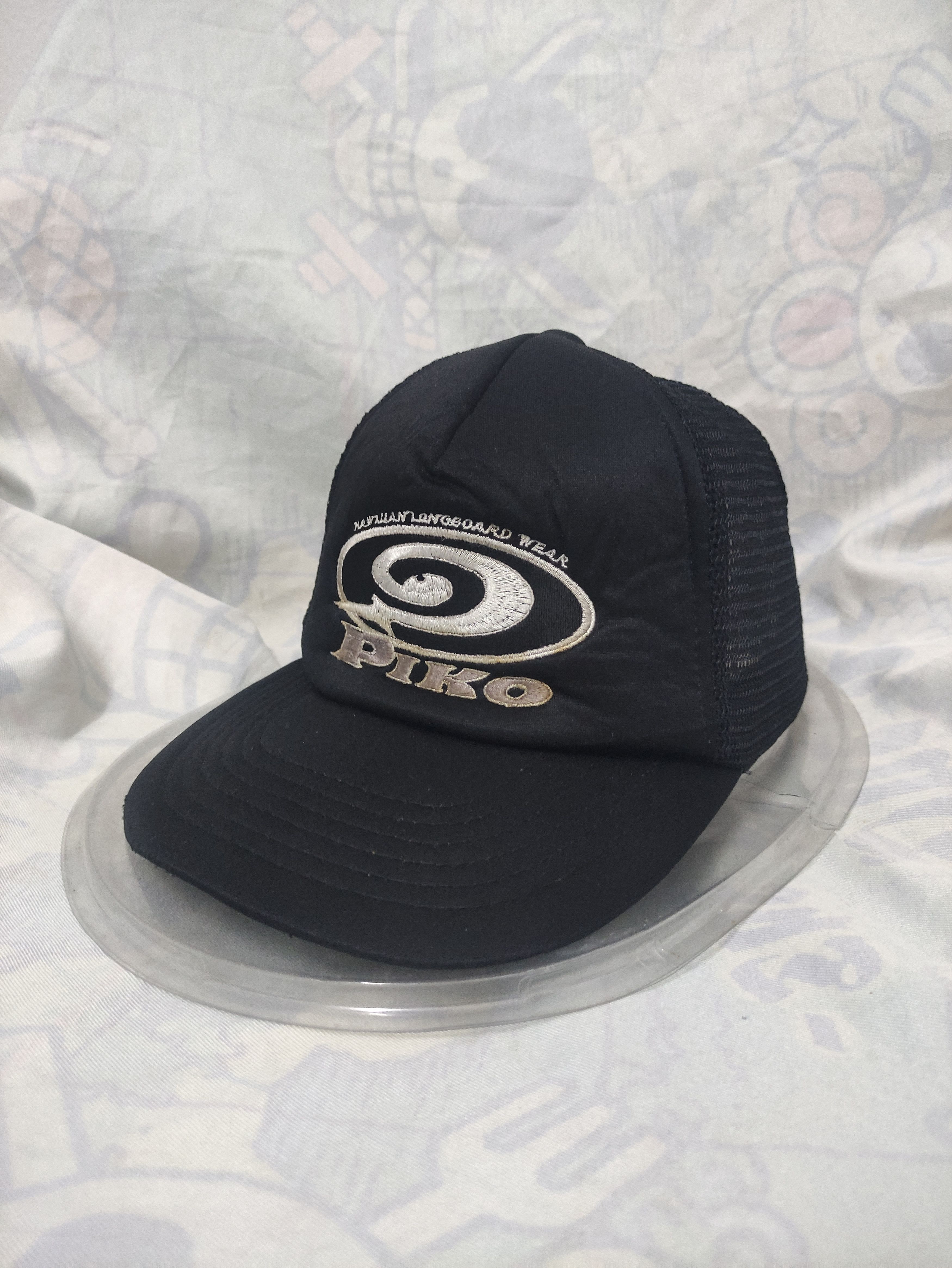 Japanese Brand × Vintage VINTAGE 90's PIKO BIG LOGO TRUCKER CAP Size ONE SIZE - 8 Thumbnail