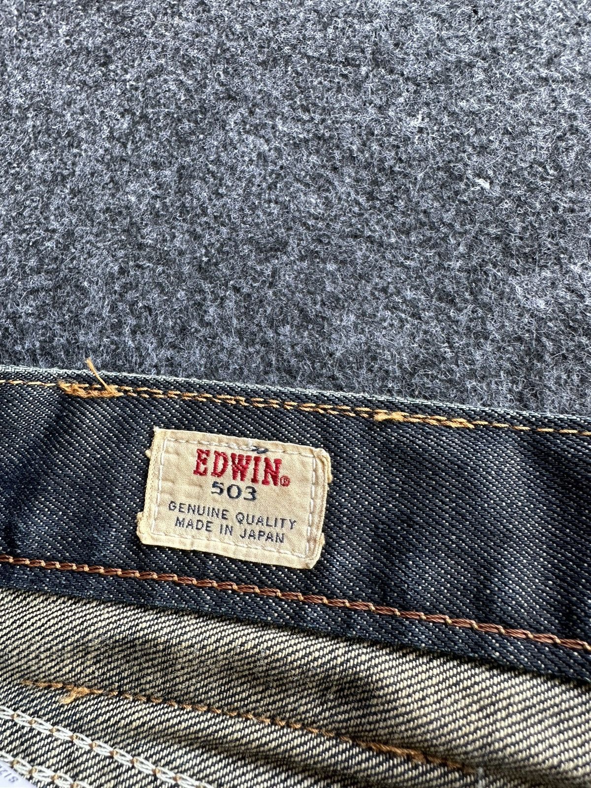 Beauty Beast × Edwin × If Six Was Nine Edwin 503 Vintage Rusty Worn Denim Size 31 F84 Size US 31 - 11 Thumbnail